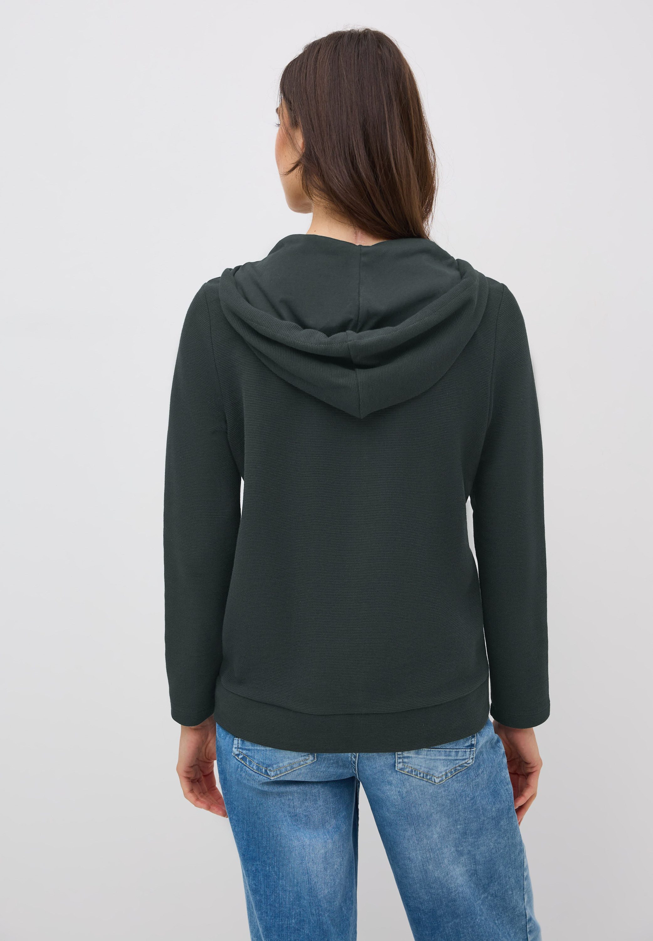 CECIL Sweatjacke mit Kängurutasche günstig online kaufen