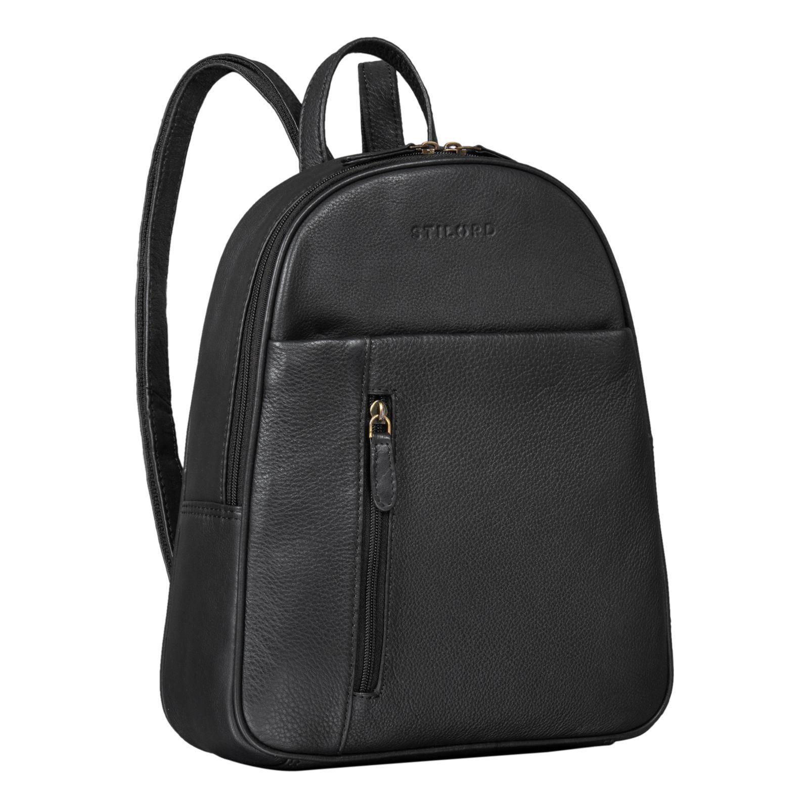 STILORD Cityrucksack "Hailey" Tagesrucksack Damen Leder