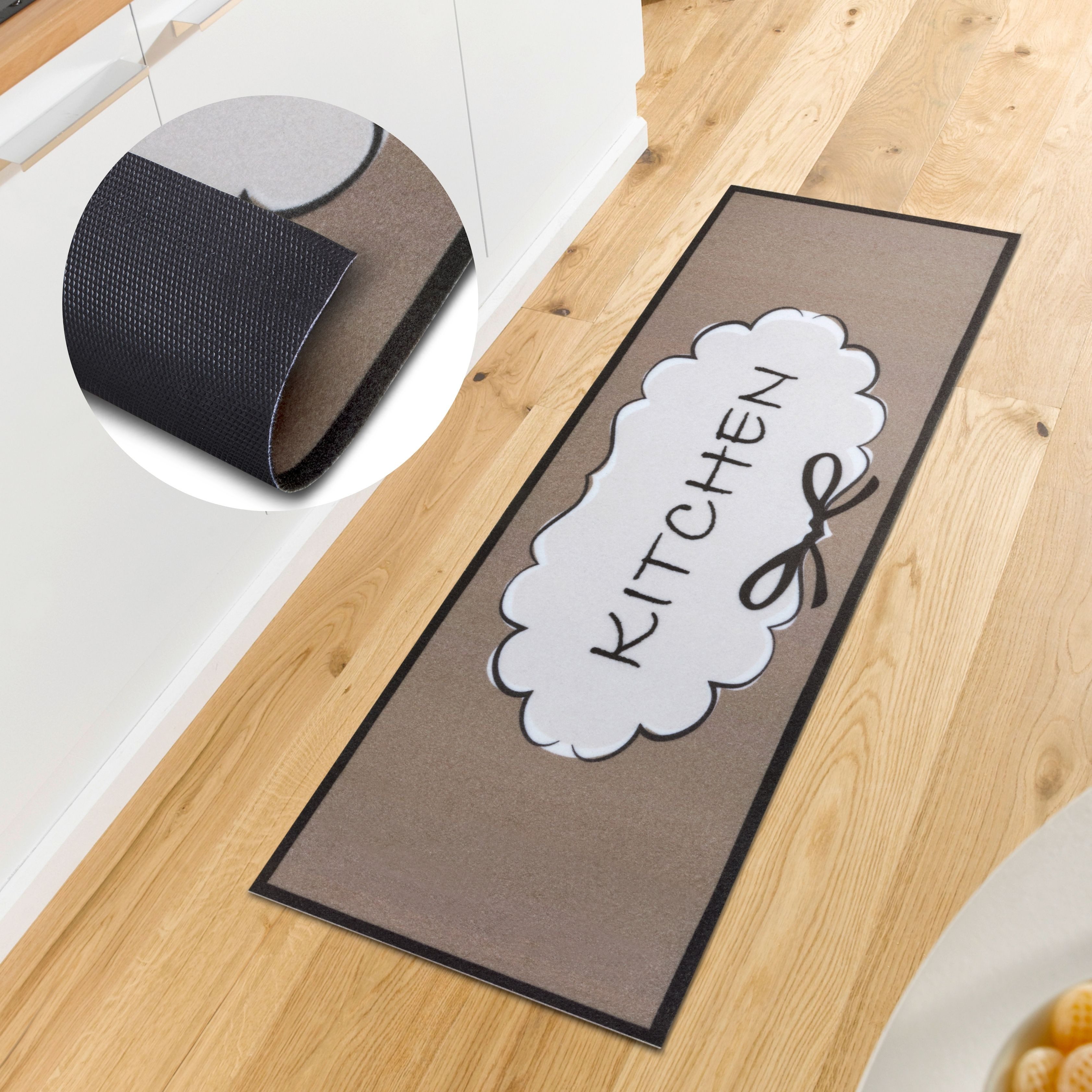 HANSE Home Küchenläufer Kitchen Cloud, rechteckig, Höhe: 3 mm, Läufer, Ruts günstig online kaufen
