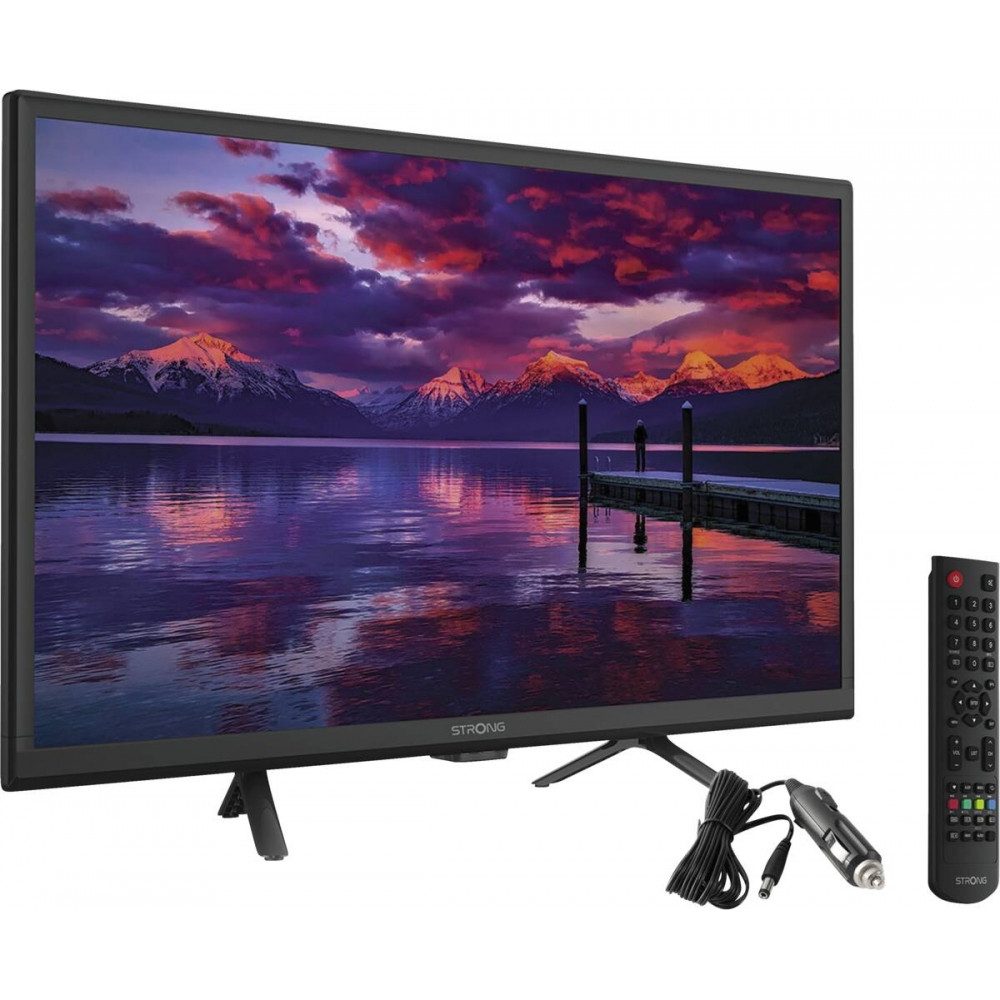 Strong Strong SRT24HE4023 LED-Fernseher (24 Zoll, 1.366 x 768 Pixel, DVB-T2, DVB-S2, DVB-C, 24 Zoll LED-Fernseher)