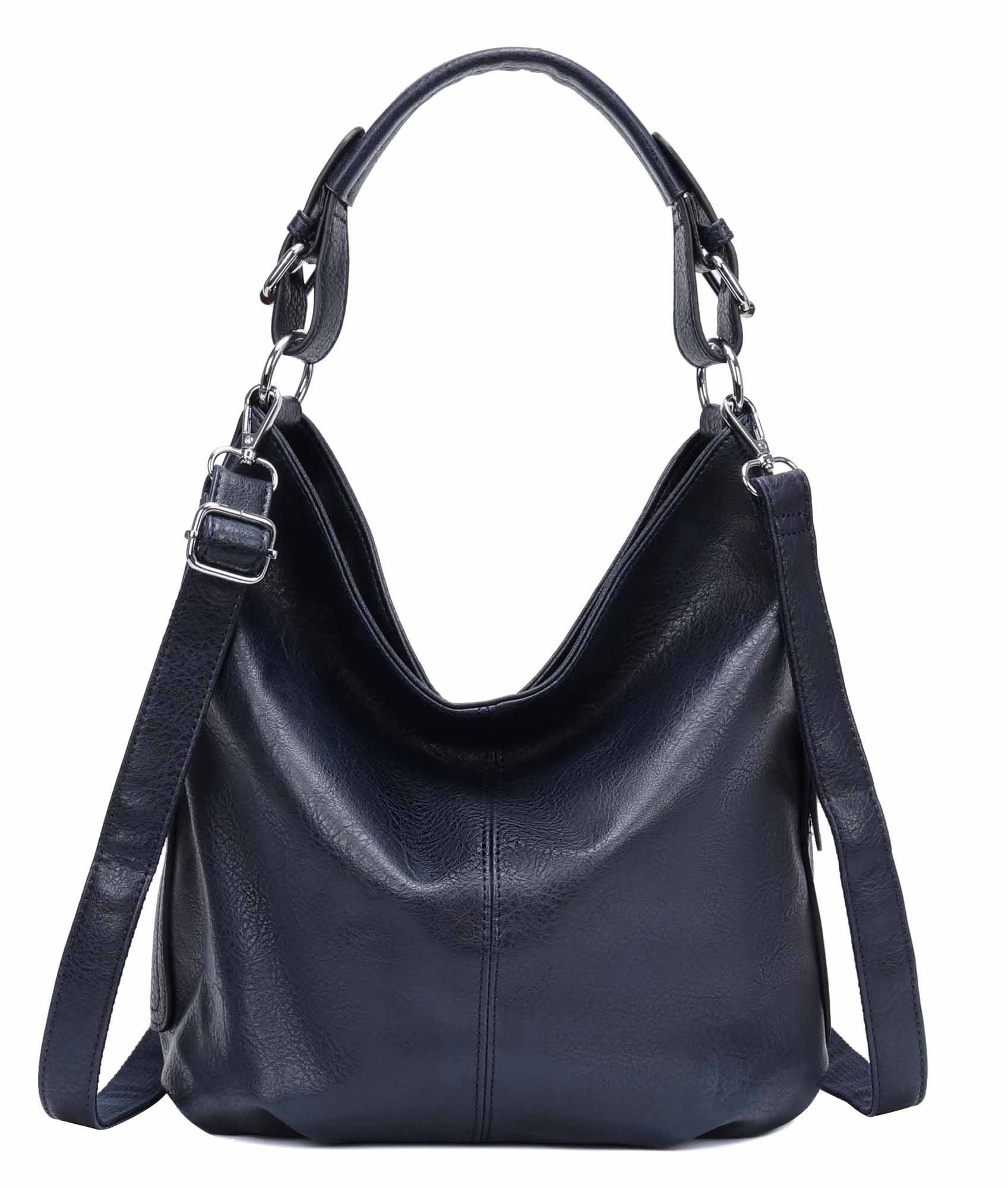 Schultertasche DAMEN SHOPPER Hobo Bag Umhängetasche Handtasche City Bag Cross-Over