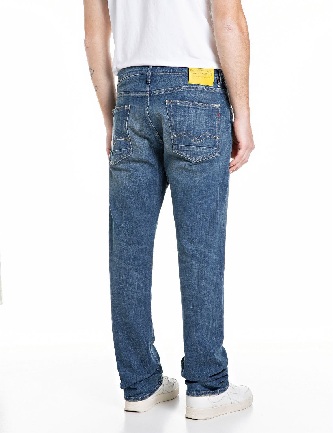 Replay Straight-Jeans Aideen im 5-Pocket-Stil günstig online kaufen