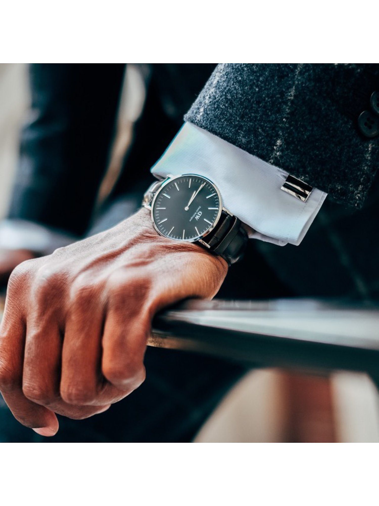 Daniel Wellington Quarzuhr Daniel Wellington Herren-Uhren Analog Quarz, Klassikuhr