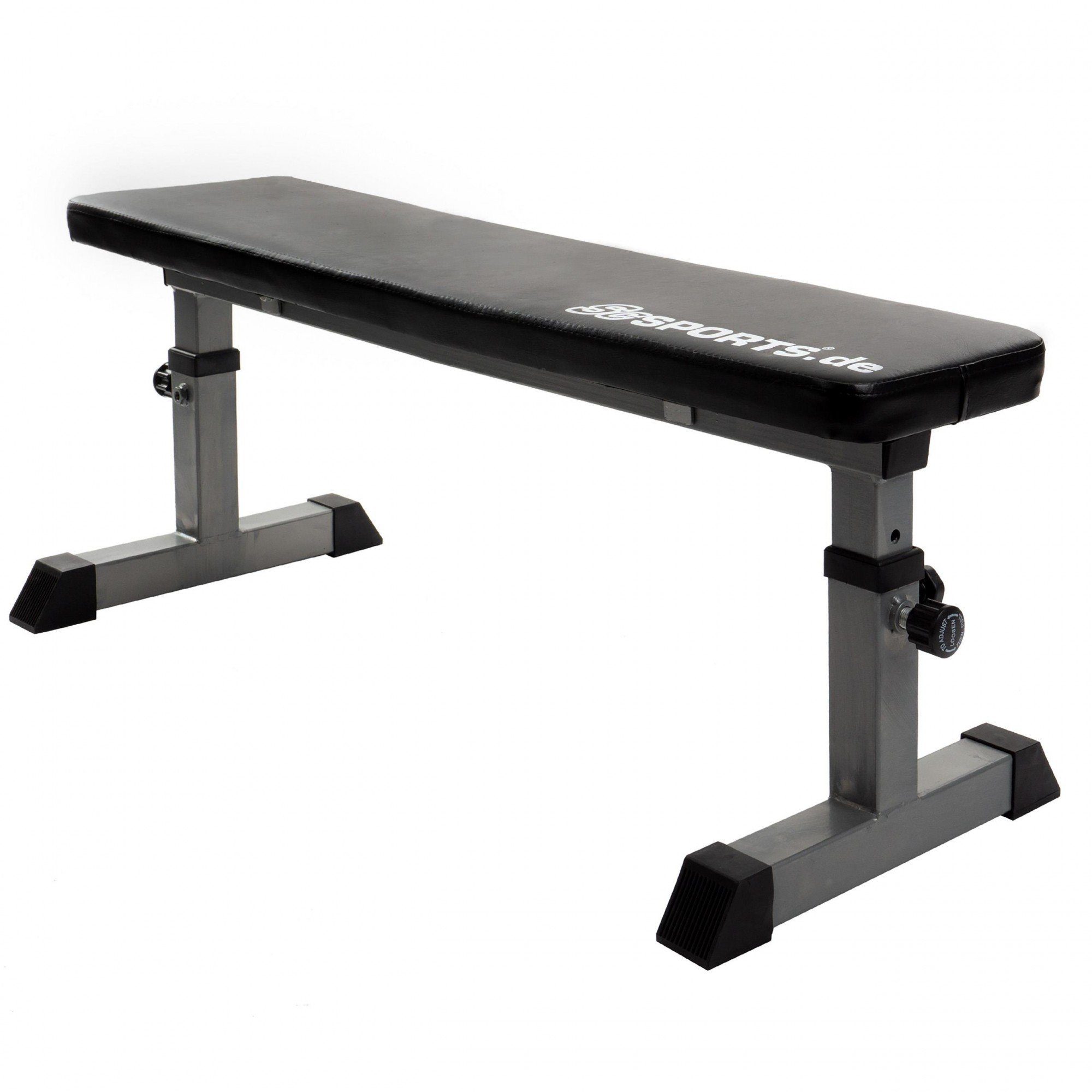 Hantelbank Verstellbar bis 180kg Flachbank Fitnessbank