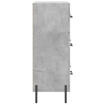 vidaXL Sideboard Sideboard Betongrau 69,5x34x90 cm Holzwerkstoff (1 St)