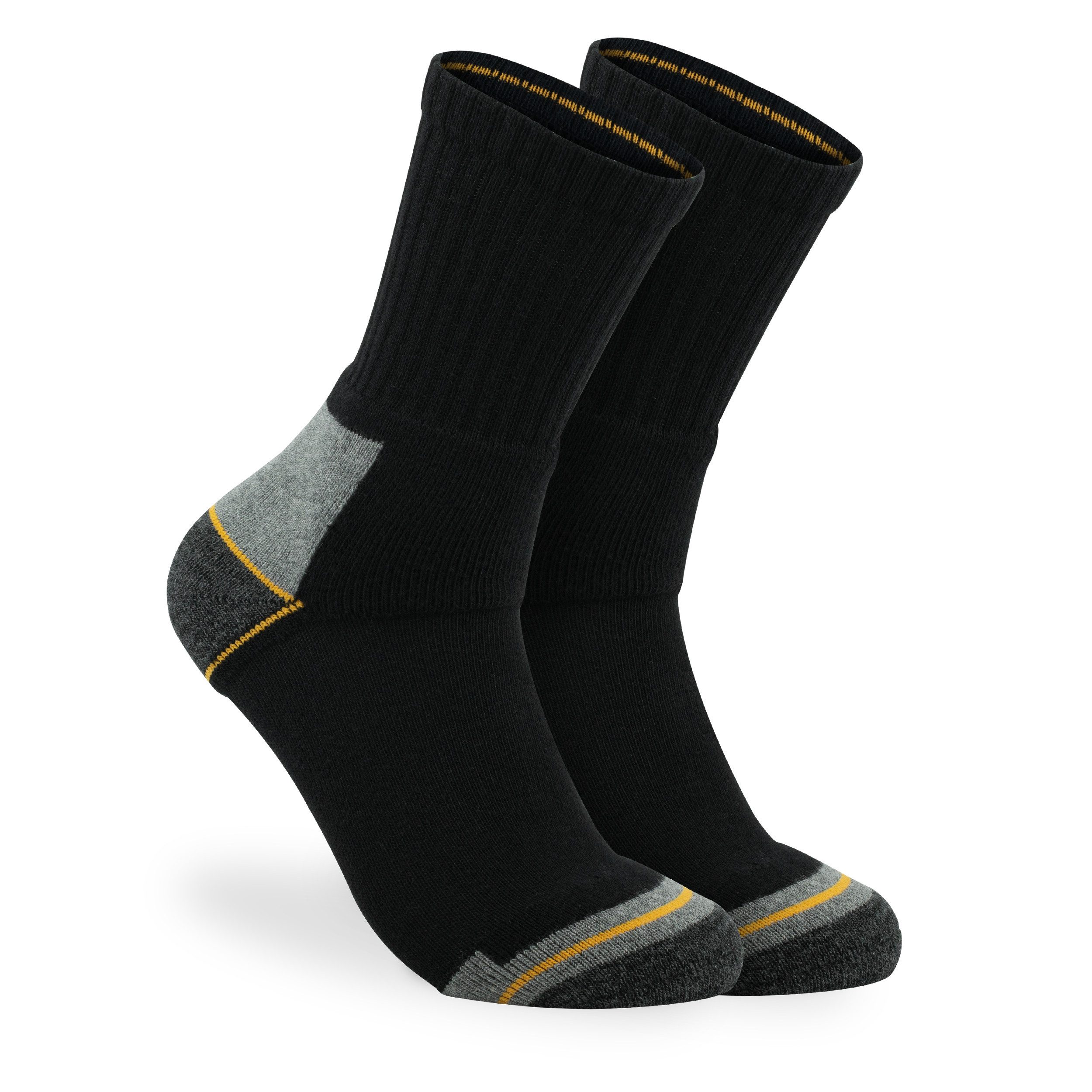 Bärenfuß Arbeitssocken 8 Paar, Extrem Robust und Atmungsaktiv mit verstärkte Belastungszonen (Verstärkung an Zehen, Ferse und Gelenk)