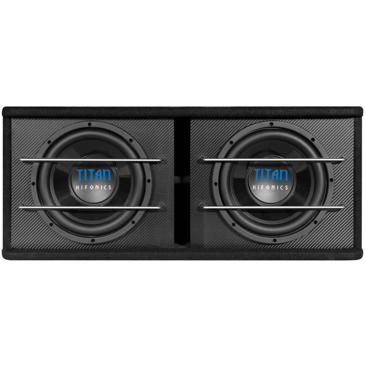 Hifonics TD250R 2 x 25 cm (10) Dual-Bandpass Subwoofer System Auto-Subwoofer (600 W, max.: W 25 cm) – Bild 4 von 5