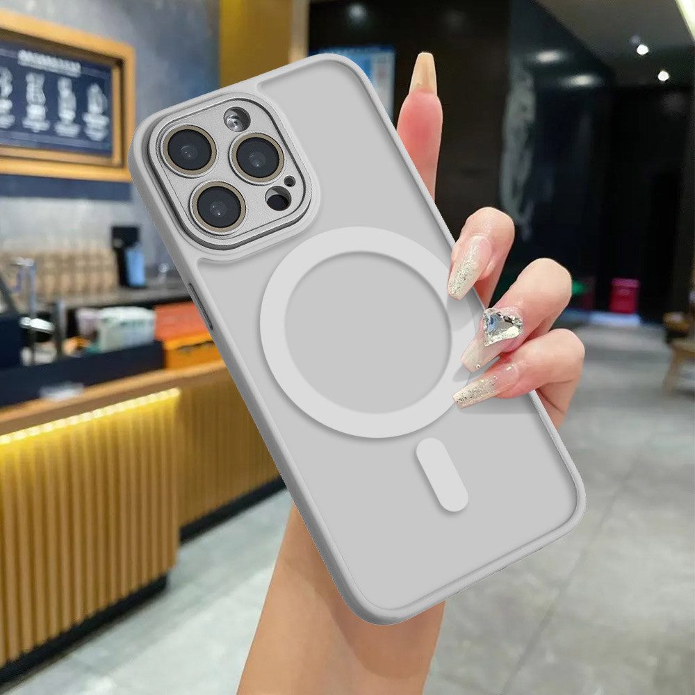 FITSU Handyhülle Schutzhülle für Apple iPhone Hülle MagSafe kompatible Handyhülle Case, Hülle für Apple iPhone 16 Pro Max, 16 Pro, 16, 15 Pro, 15, 14, 13 Case