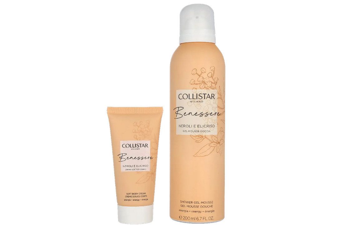 COLLISTAR Duft-Set Unbox Your Wellness Mousse Soft Body Cream SG, 2-tlg., Bodylotion; Duschgel;