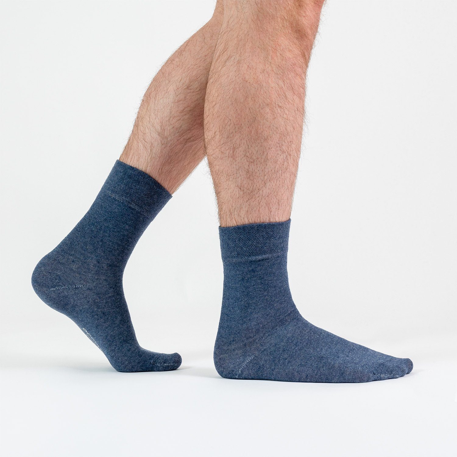 OCCULTO Basicsocken Socken Herren ohne Naht ohne Gummibund 6er Pack (Modell: Oliver) (6-Paar) – Bild 3 von 5