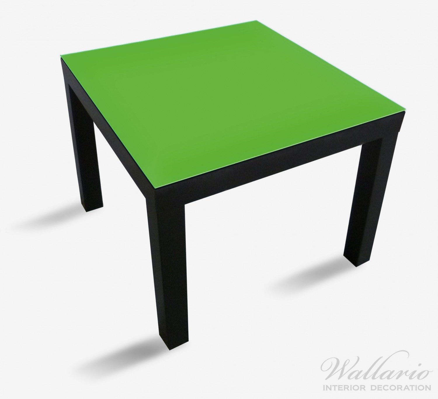 Ikea Tischplatte Wallario Lack für Tisch Maigrün geeignet (1 St),