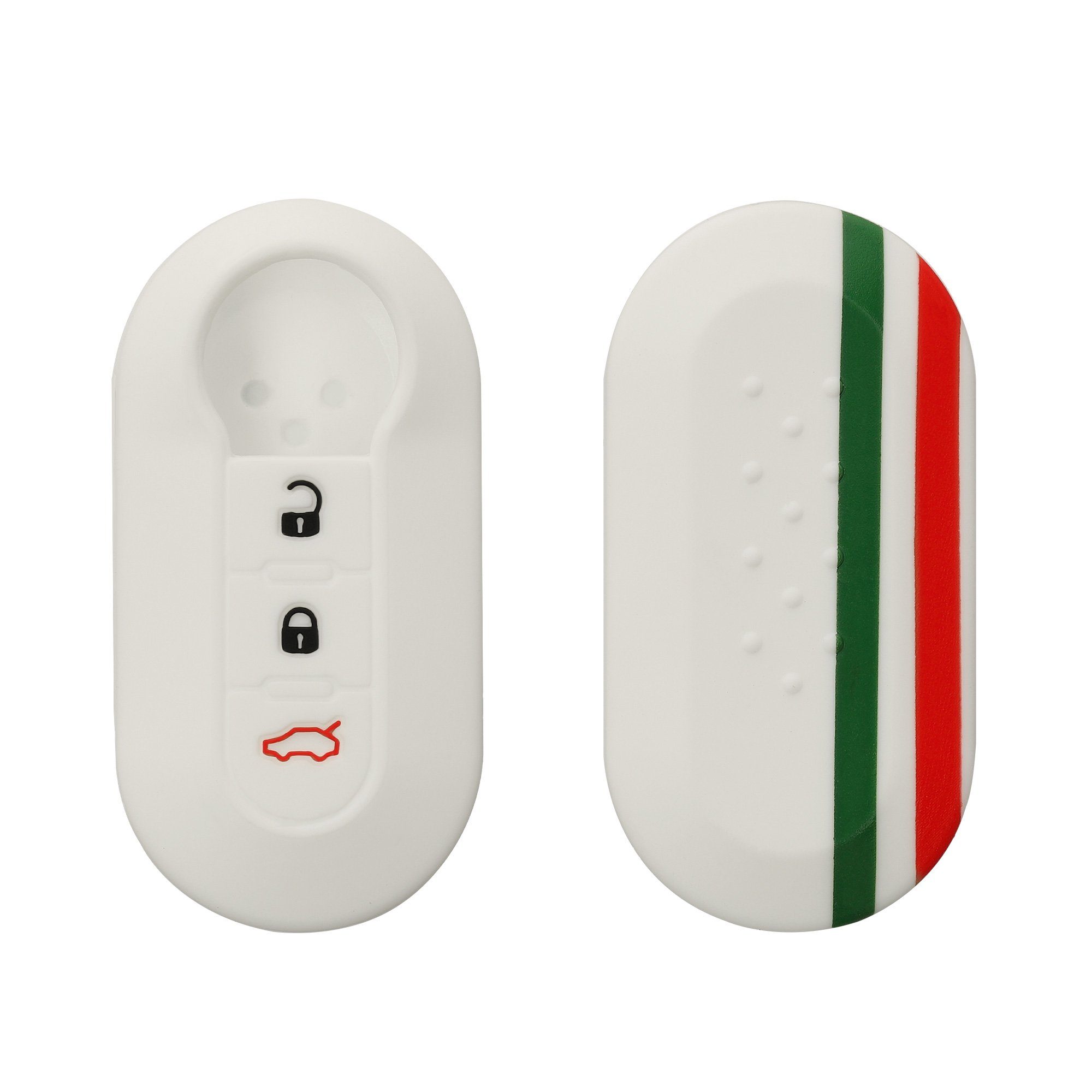 kwmobile Schlüsseltasche Autoschlüssel Hülle für Fiat Lancia (1-tlg), Schlüsselhülle Schlüssel Case Cover