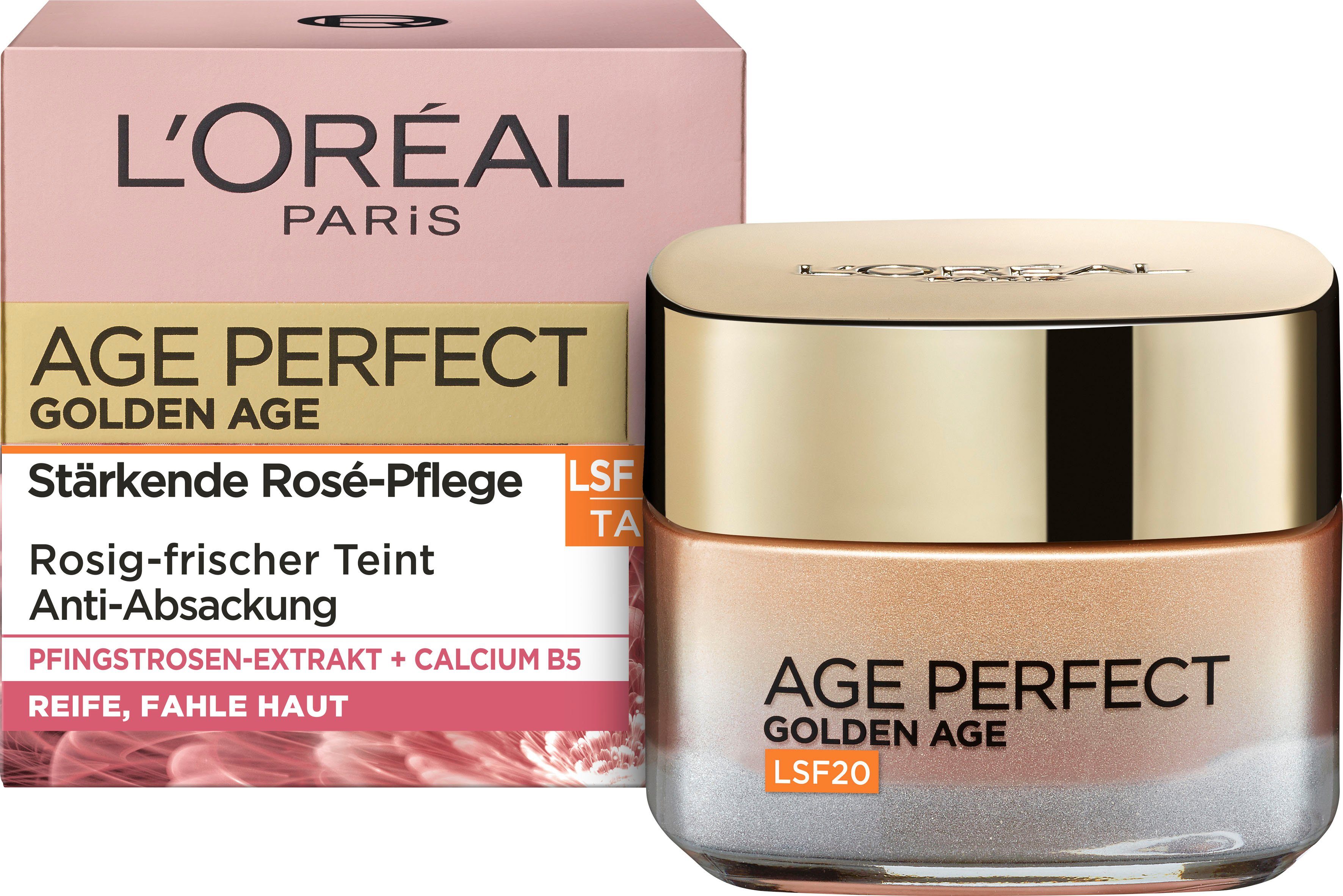 Golden PARIS LSF20 Age Rosé-Tagespflege Age Perfect L'ORÉAL Feuchtigkeitscreme