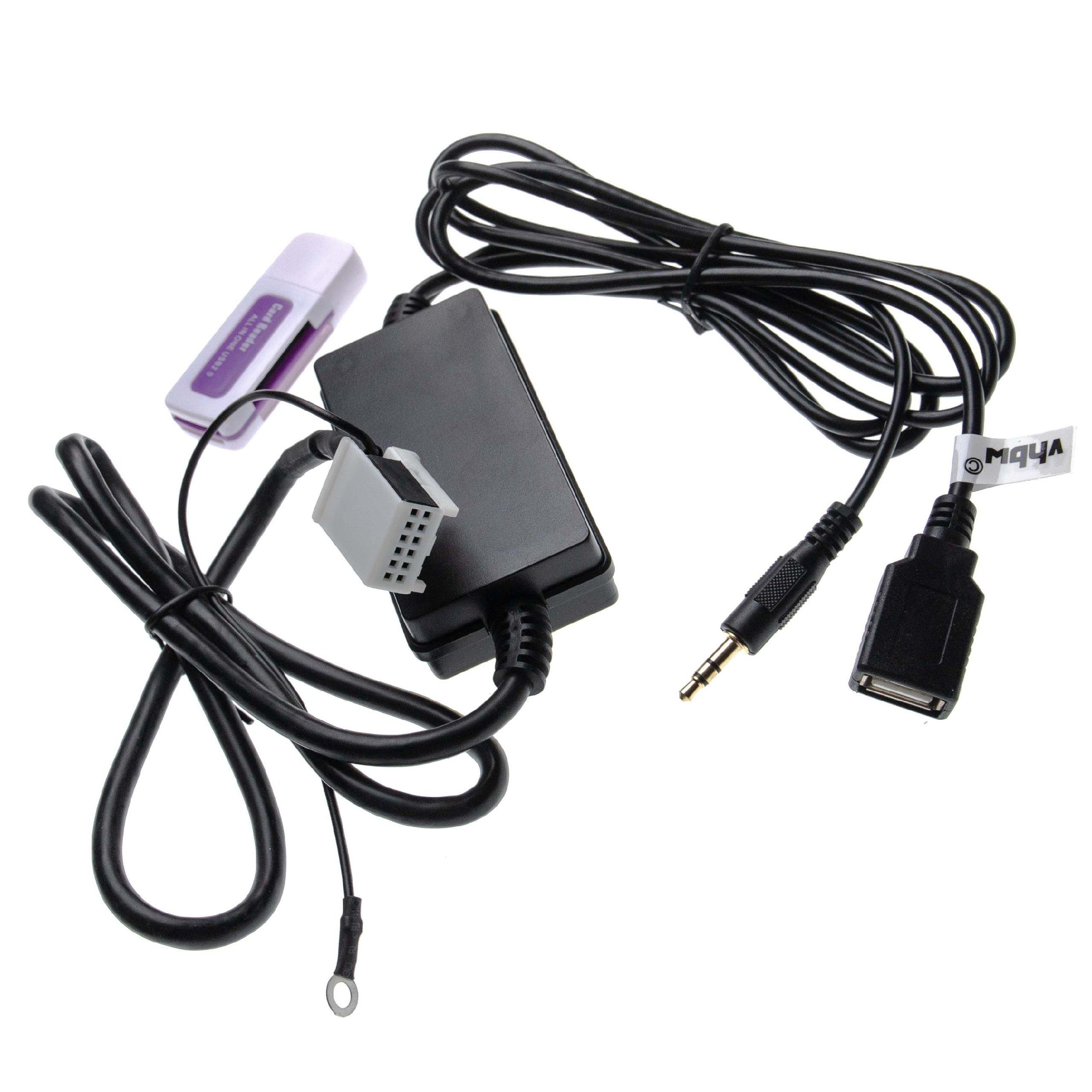 passend für VW R100/110, Premium 6/7, RCD-200, Delta 6/7, RCD-300, Audio-Kabel