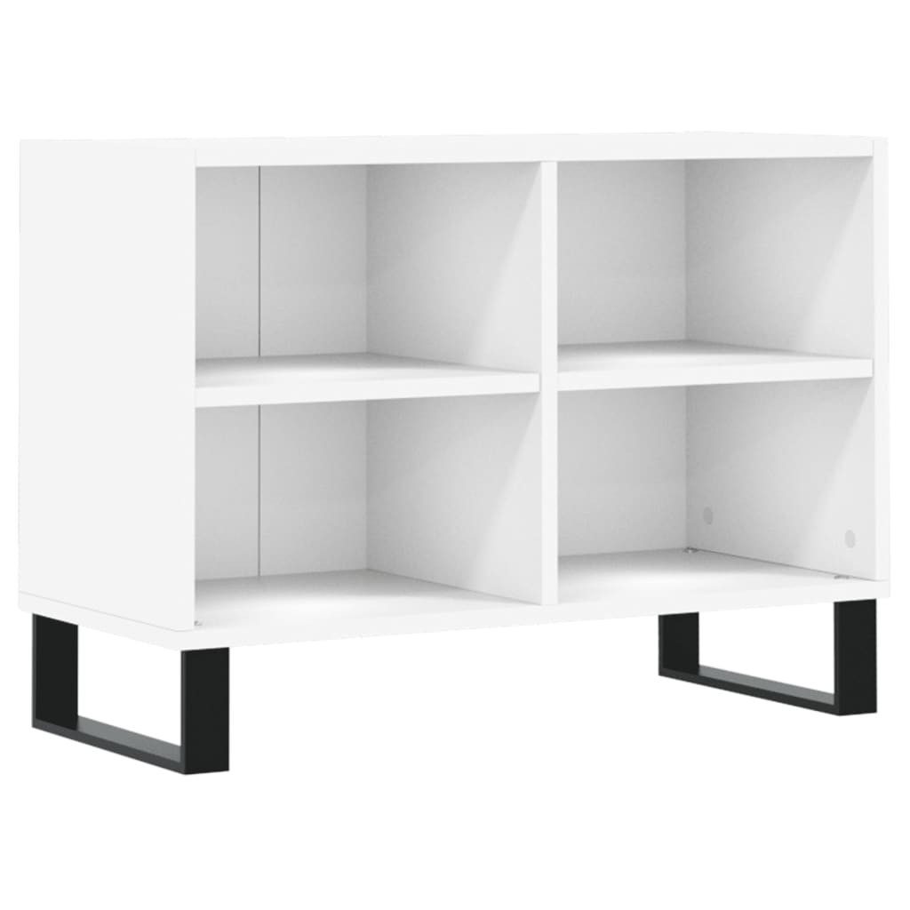 vidaXL TV-Schrank TV-Schrank Weiß 69,5x30x50 cm Holzwerkstoff (1-St)