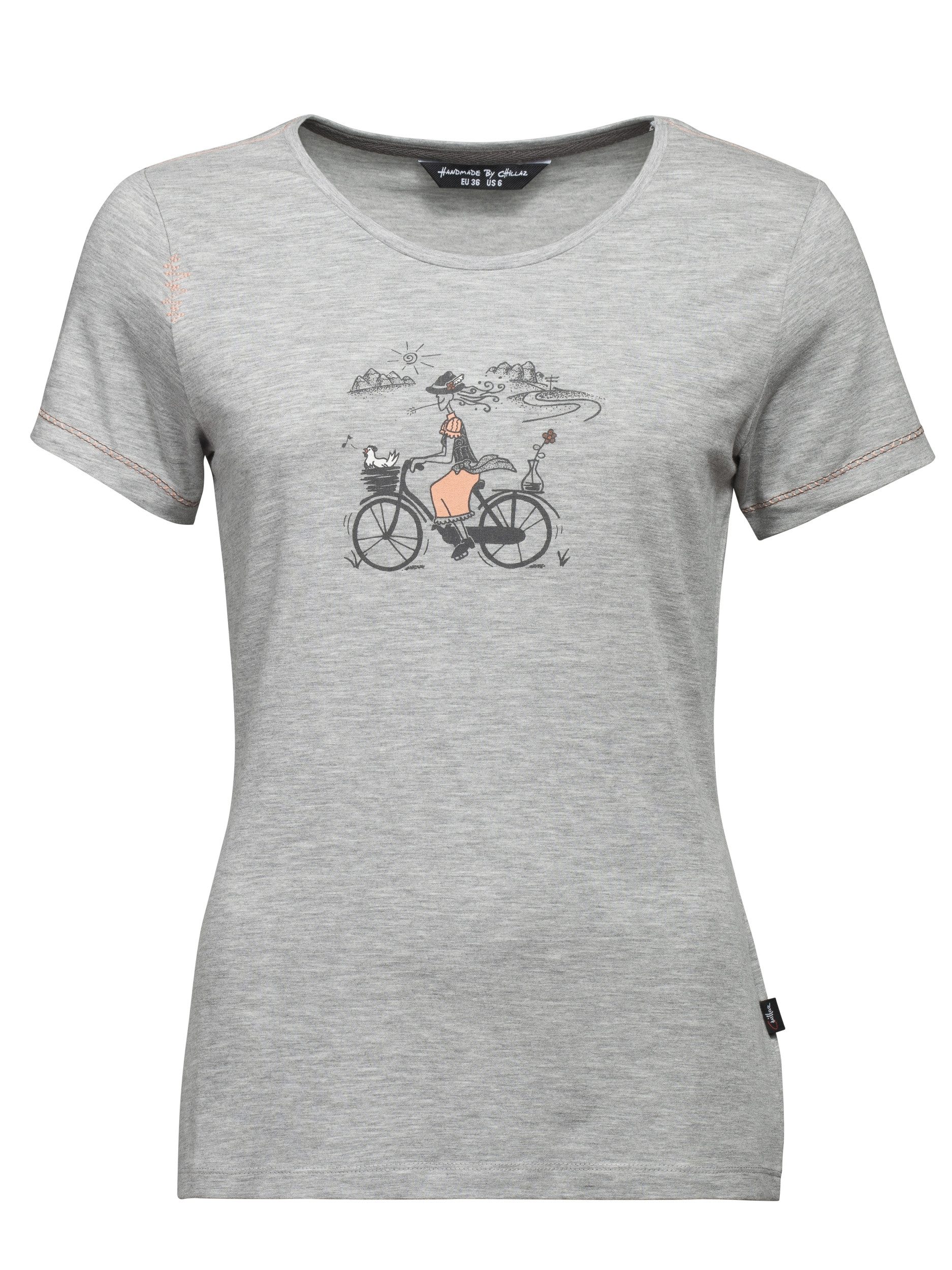 Chillaz T-Shirt Saile Tyrolean Trip grey melange