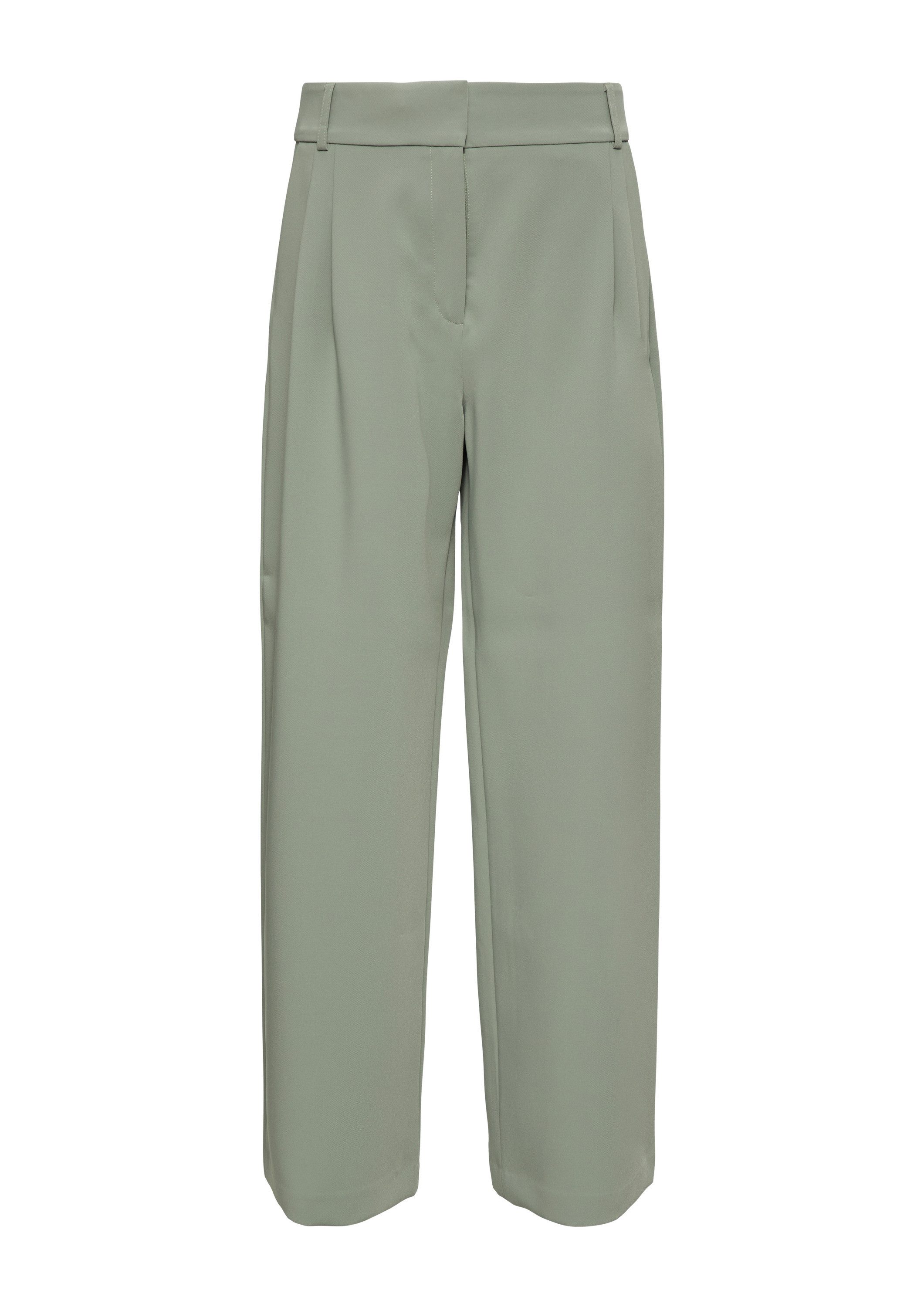 s.Oliver Chinos Hose Relaxed: Twill-Hose mit extra weitem Bein günstig online kaufen
