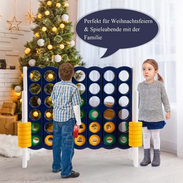 COSTWAY Spiel, 4 Gewinnt Spielbrettsätze, 120 x 42 x 104cm