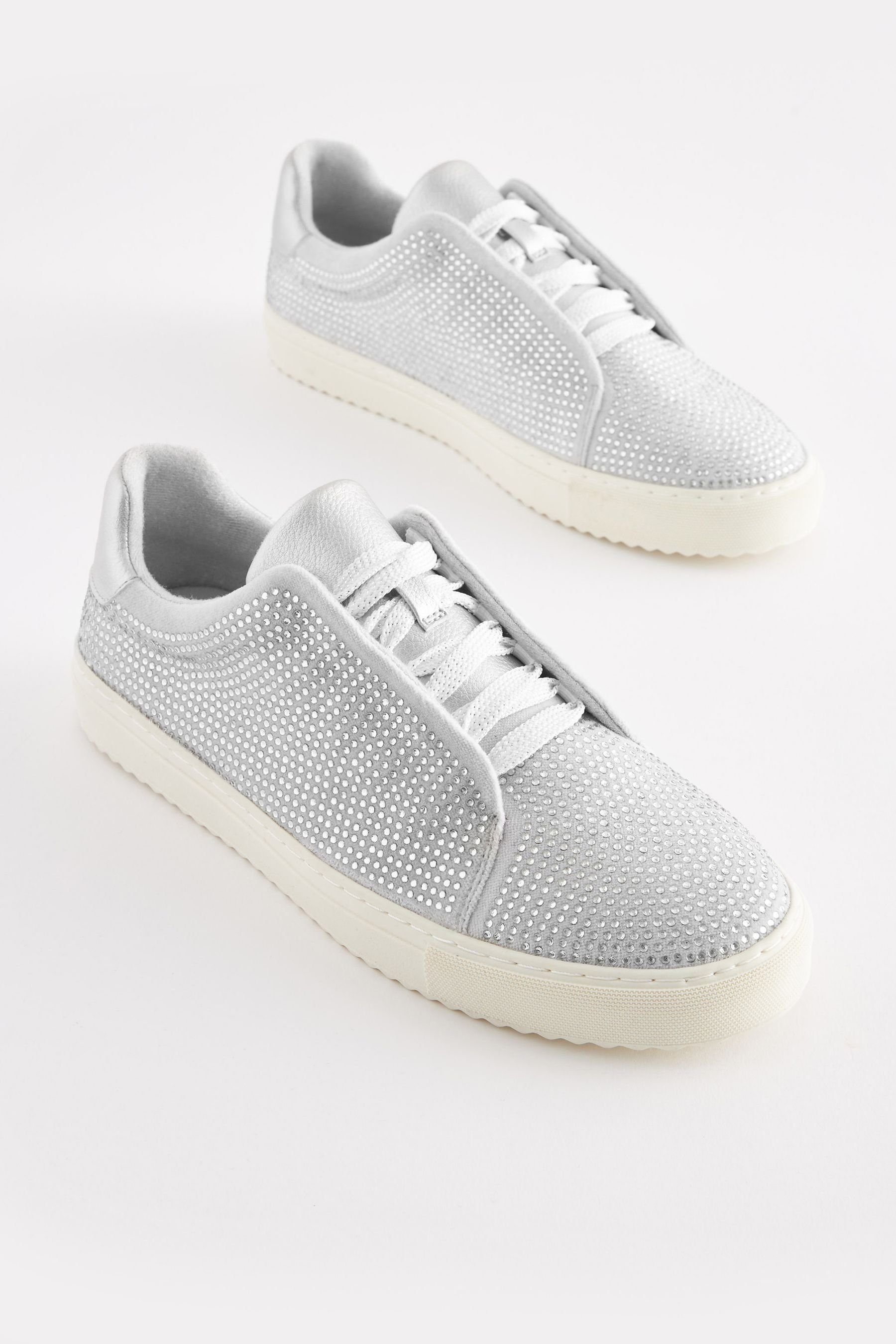 Next Forever Comfort® Markante Bling Schnürsneaker günstig online kaufen