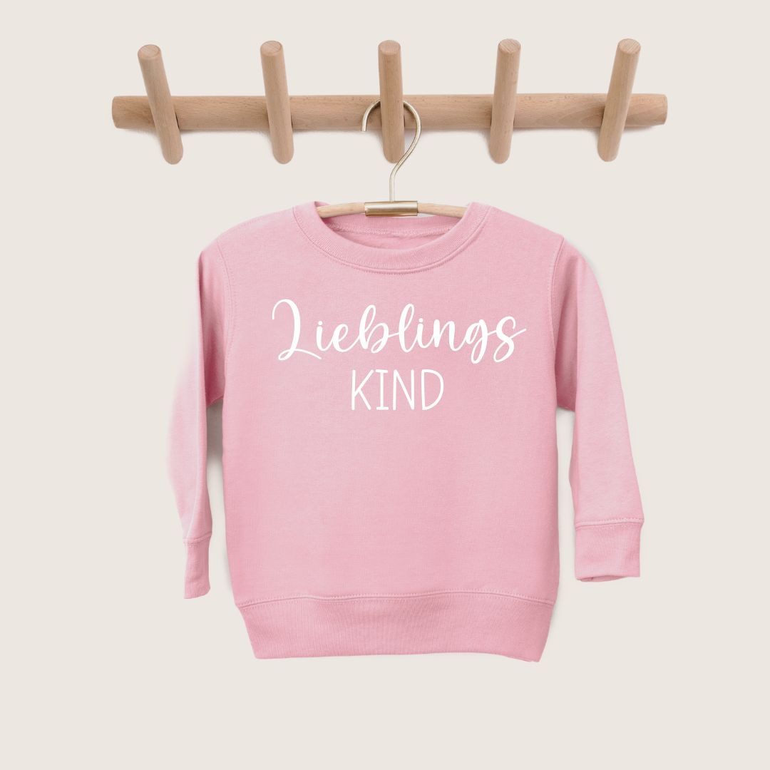 Lounis Sweatshirt Lieblingskind - Pullover - Babys und Kleinkinder - Kinderpullover Baumwolle