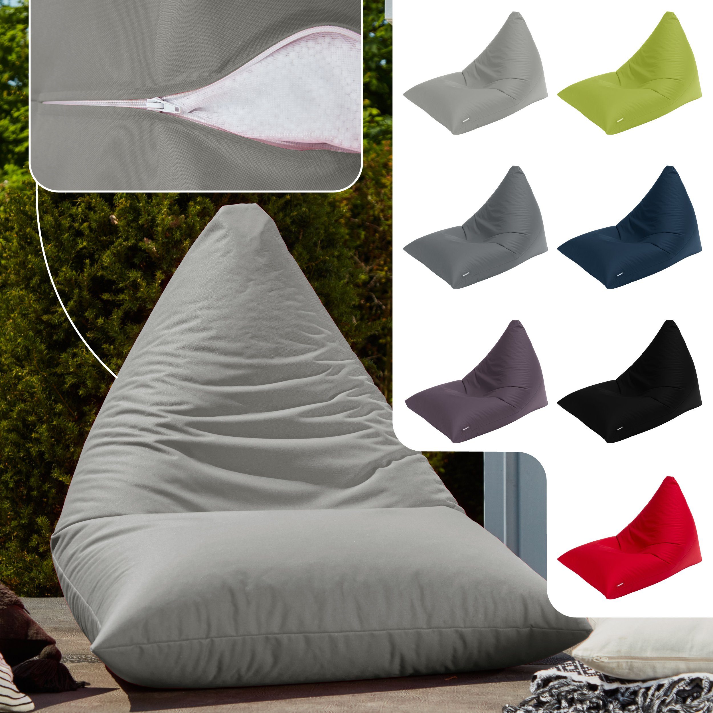 Green Bean Sitzsack Sitzsack Indoor & günstig online kaufen