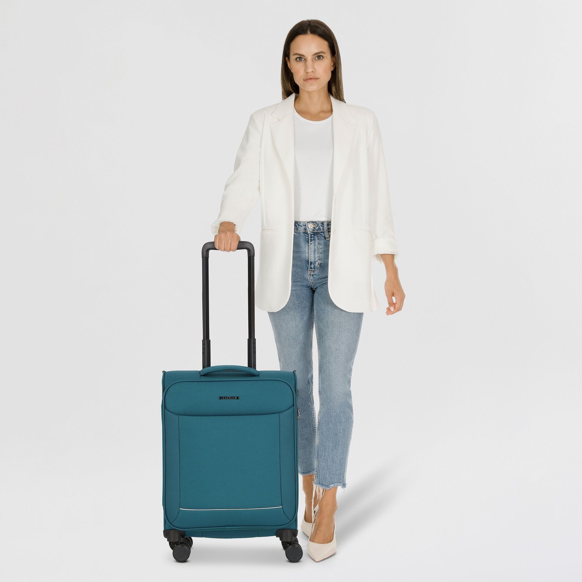 Stratic Handgepäck-Trolley Fresh, 4 Rollen, Polyester
