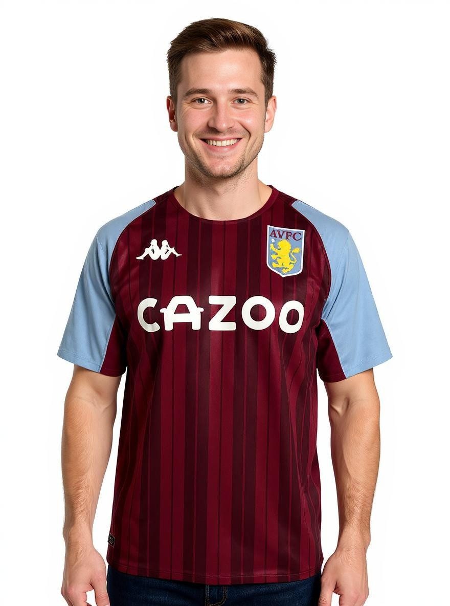 Robe di Kappa Fußballtrikot Aston Villa Home Trikot 20/21 günstig online kaufen