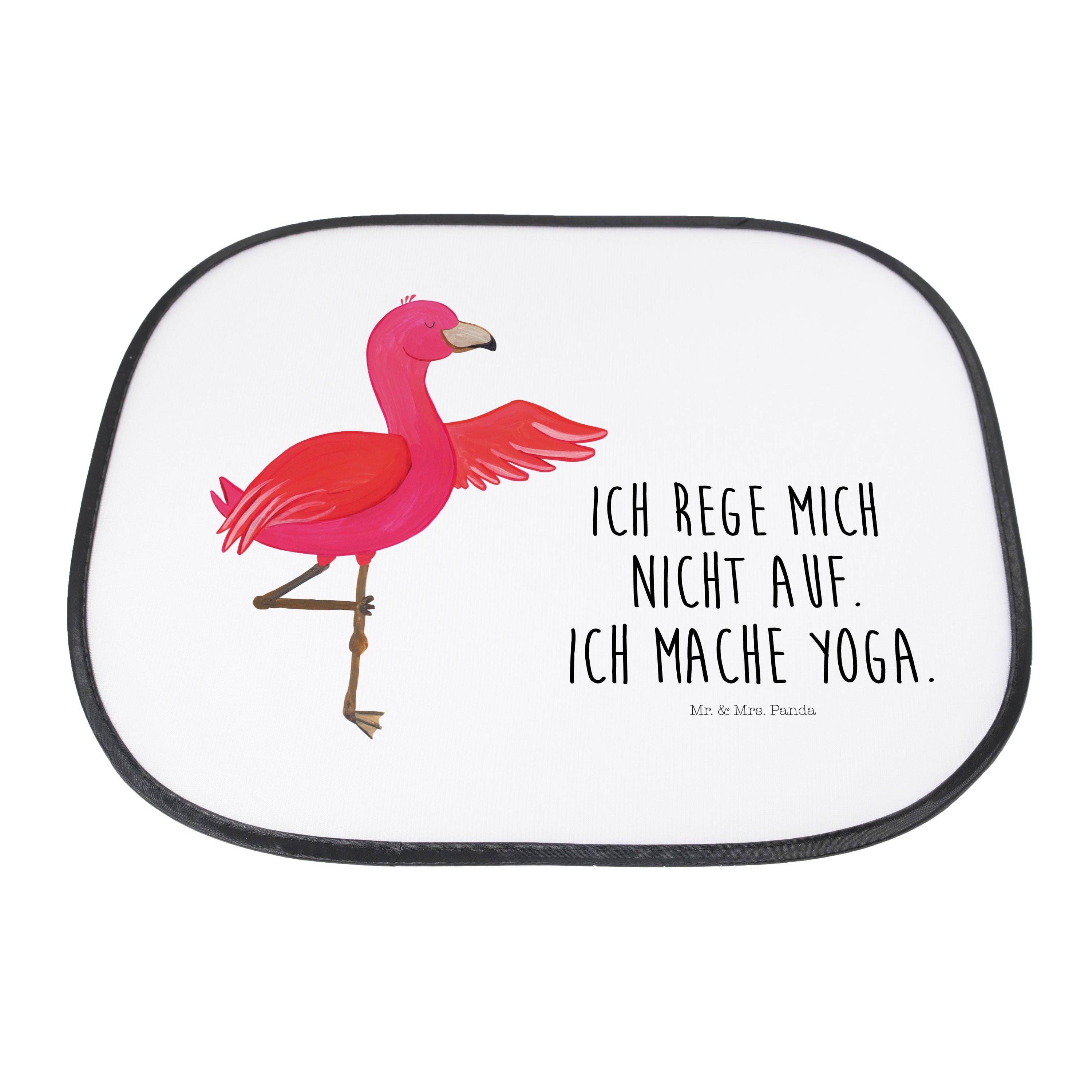 Flamingo Sonne, & Seidenmatt Mr. Entspannung, Sonnenschutz Geschenk, Panda, Weiß - - Mrs. Yoga Yogi, Yoga-Übung,