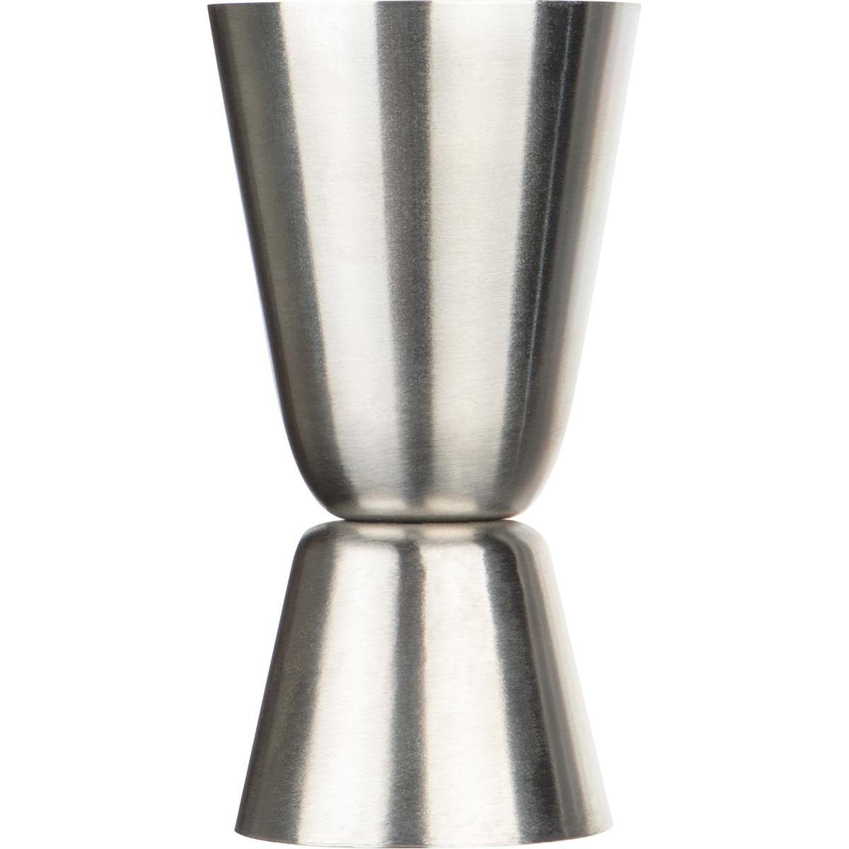 Macma Barmaß Barmaß 2cl und 4cl / Doppelmessbecher / aus Edelstahl