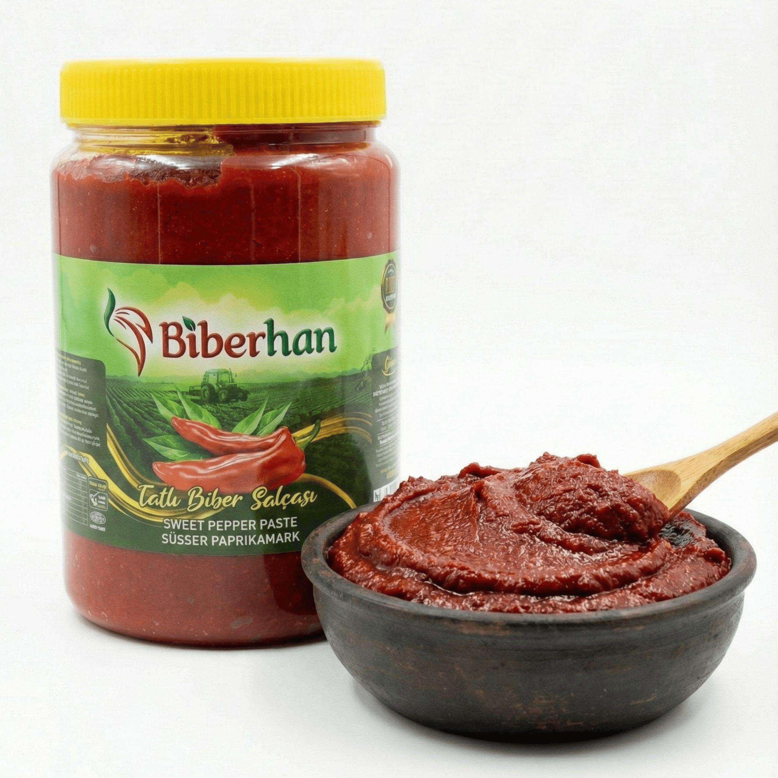 Biberhan Gewürzpaste Sonnengetrocknetes Tomaten- und Paprikamark aus Gaziantep – 1 kg