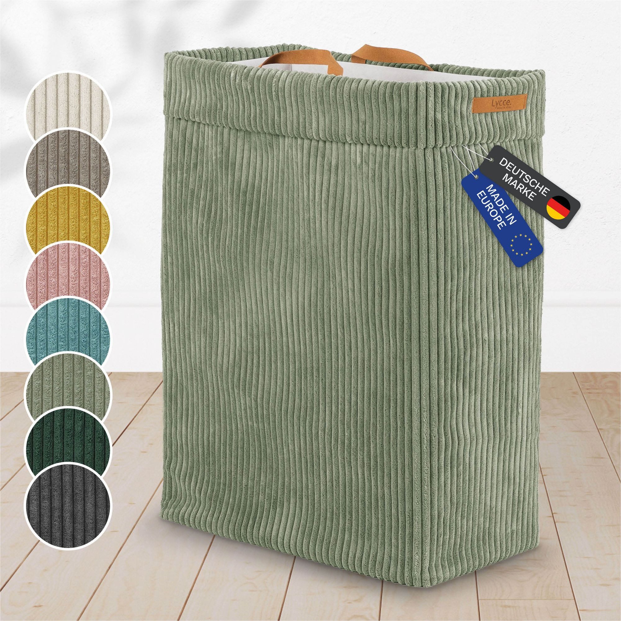 Lycce Wäschekorb Lycce Wäschekorb Cord – faltbar, waschbar & perfekt für Ni günstig online kaufen