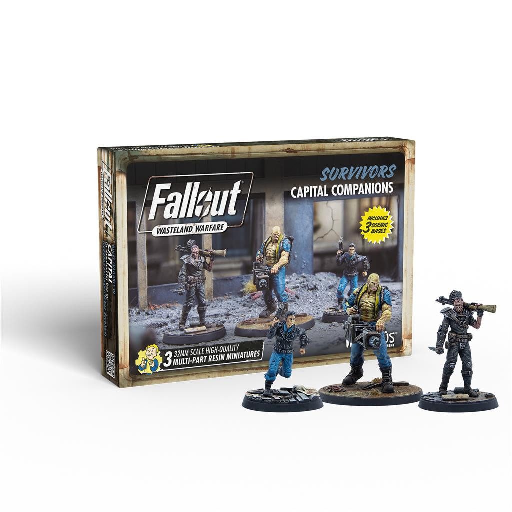 Modiphius Entertainment Modellbausatz Fallout: Wasteland Warfare - Survivors: Capital Companions - Englisch