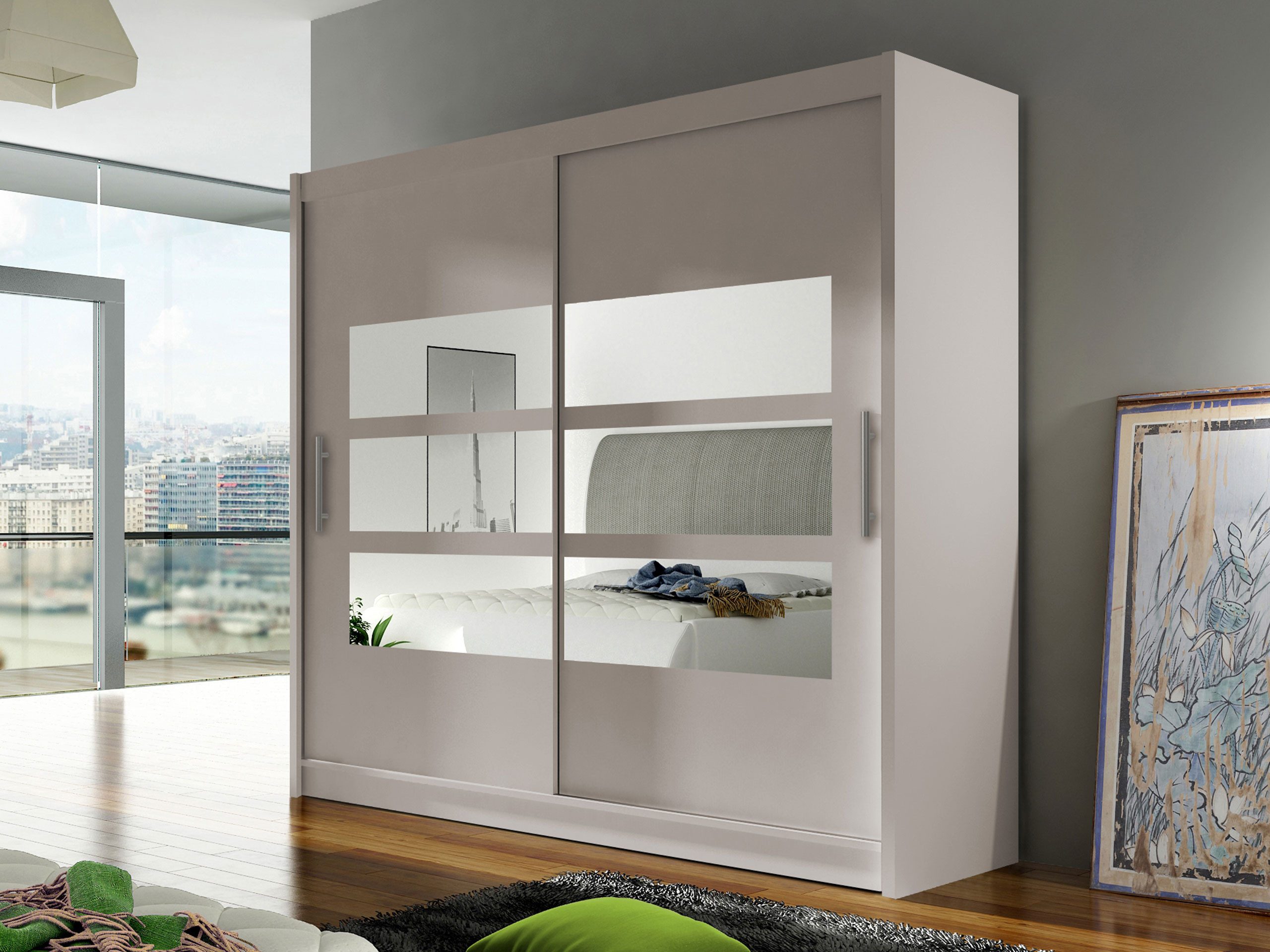 MIRJAN24 Kleiderschrank London III 180 (mit günstig online kaufen