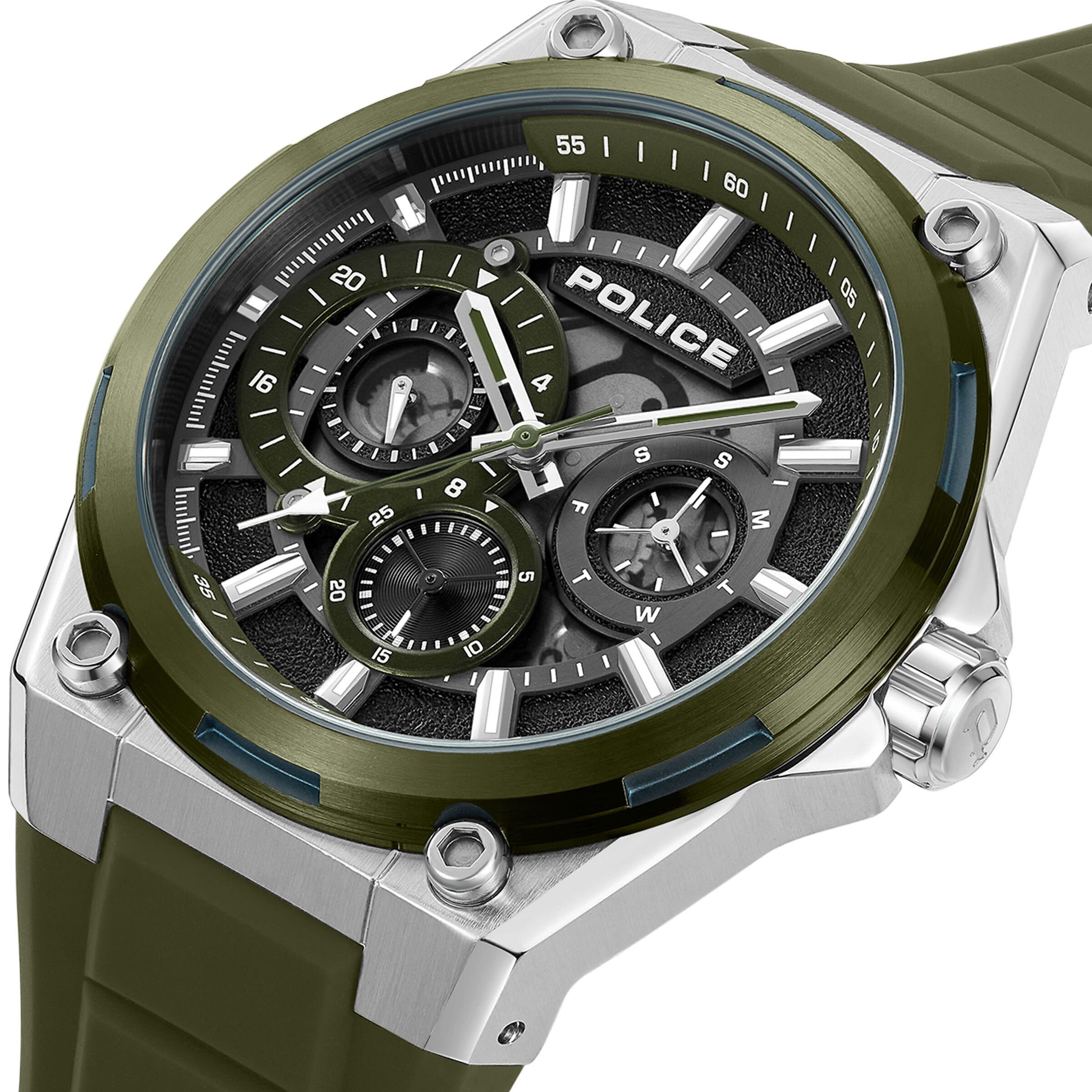 Police Quarzuhr Quarzuhr Herrenuhr 45 Quarz Herren PEWJQ2203242