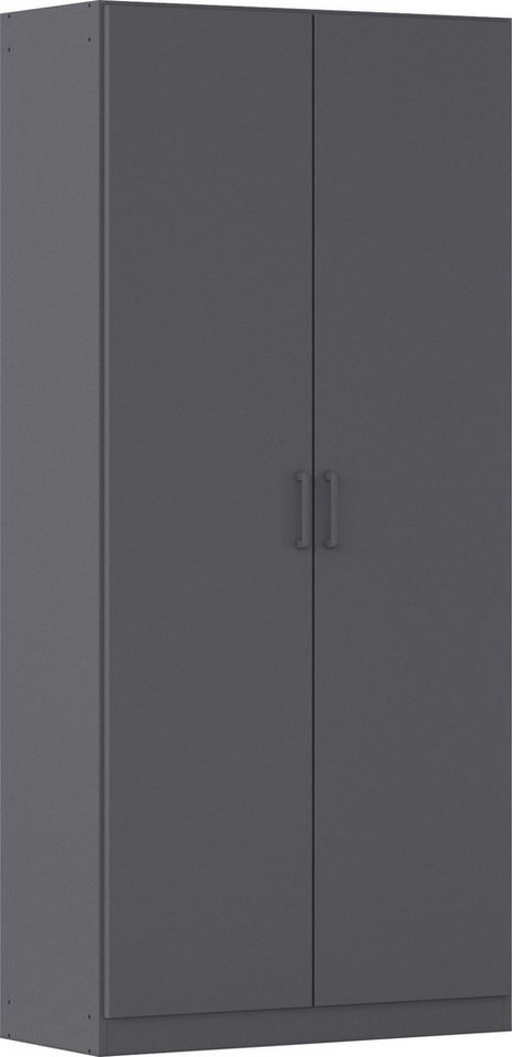 rauch Mehrzweckschrank Garderobe Kleiderschrank Schrank Schuhschrank Putzschrank MINOSA (Breiten 47/69/91/136 cm, Höhen 197/210 cm) In 4 Breiten mit vielen Einlegeböden für viel Stauraum MADE IN GERMANY