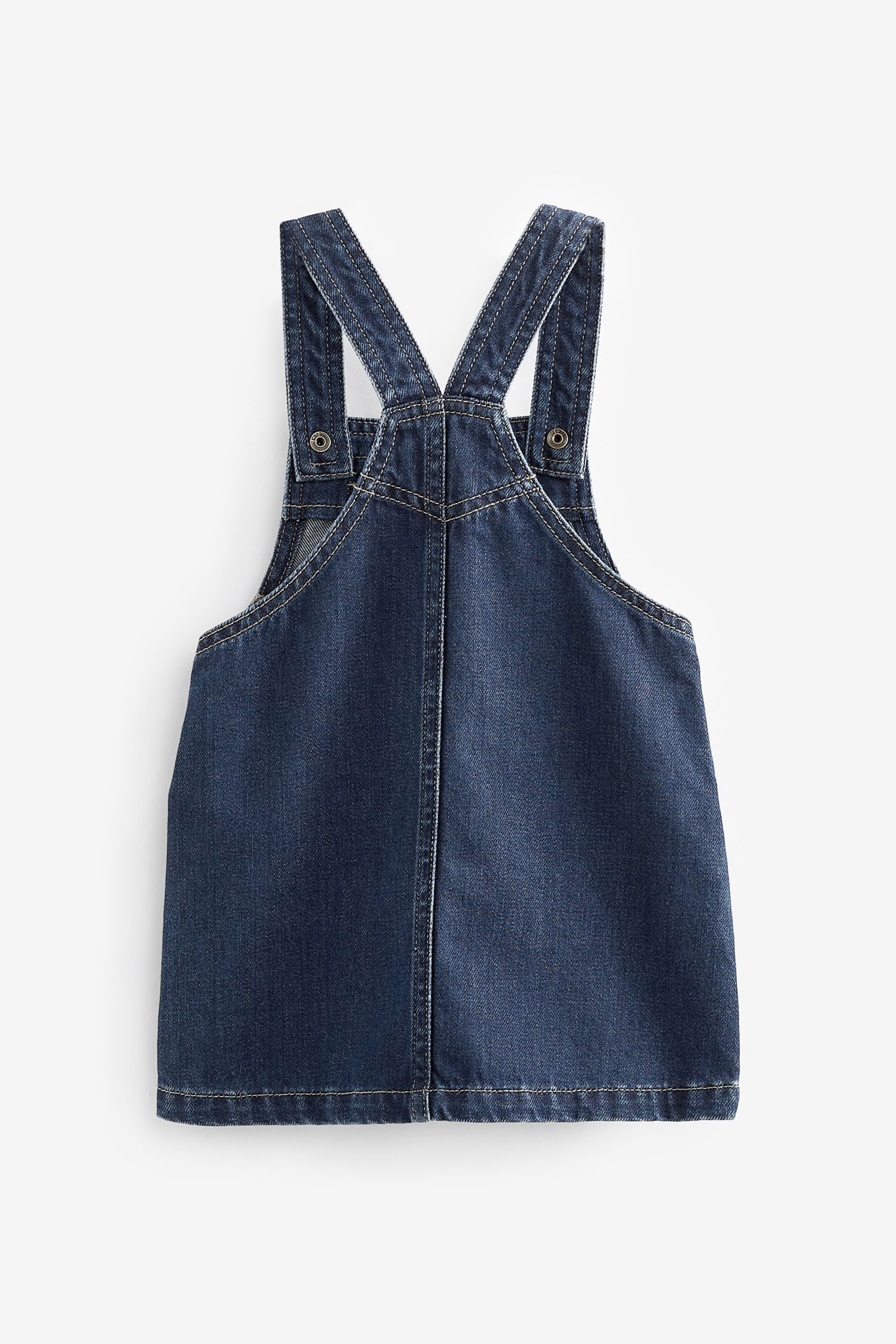 Next Latzkleid Trägerkleid aus Denim (1-tlg) günstig online kaufen