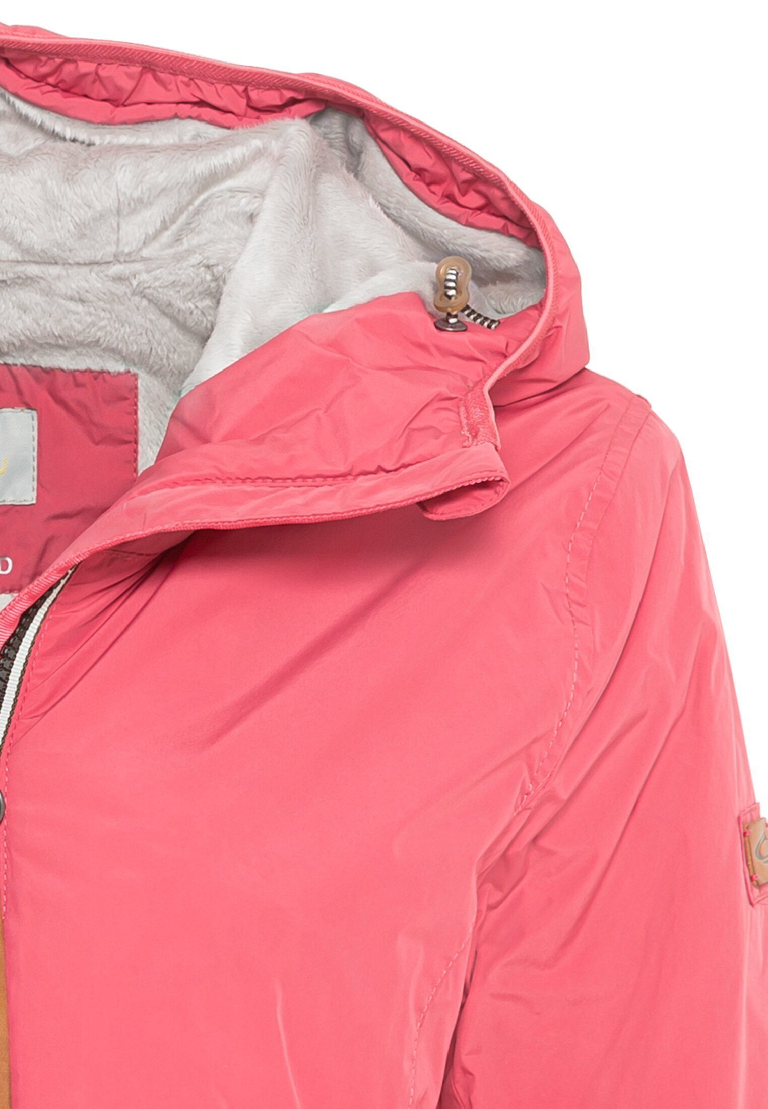 Hemdjacke Polyester camel aus active recyceltem Pink