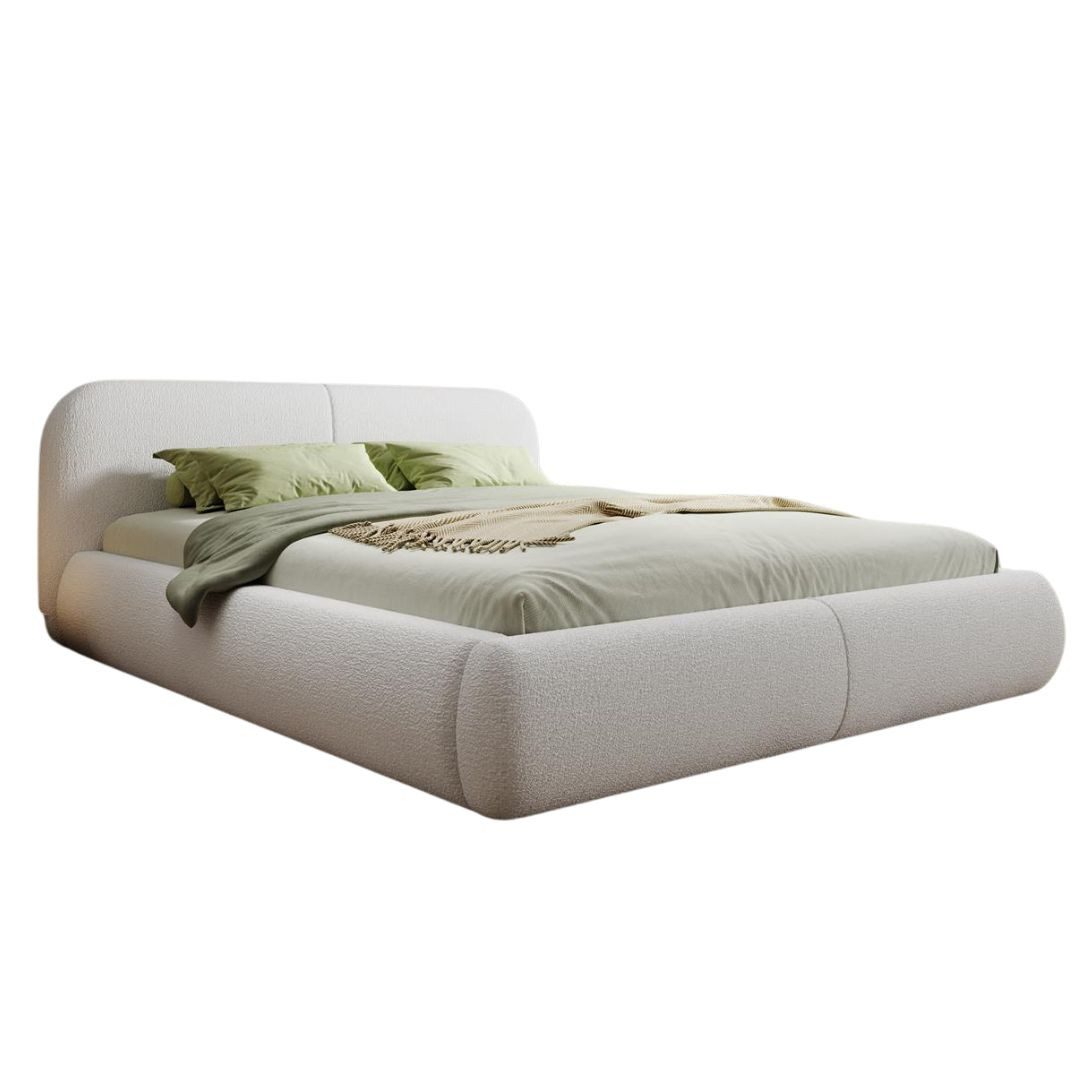 Compleo Polsterbett Doppelbett mit dicker Schaumstoffpolsterung, günstig online kaufen