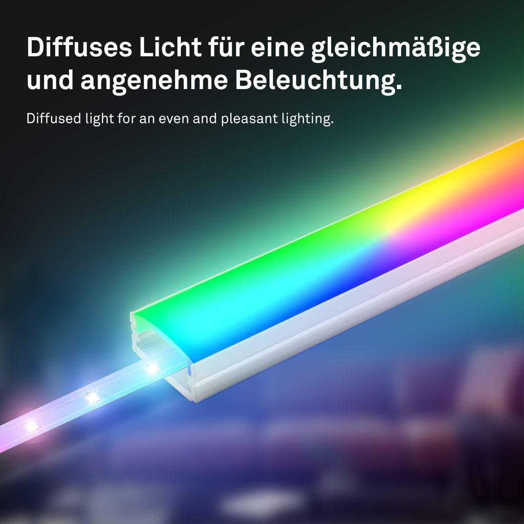 Briloner Leuchten LED-Streifen 2167384, 8-flammig