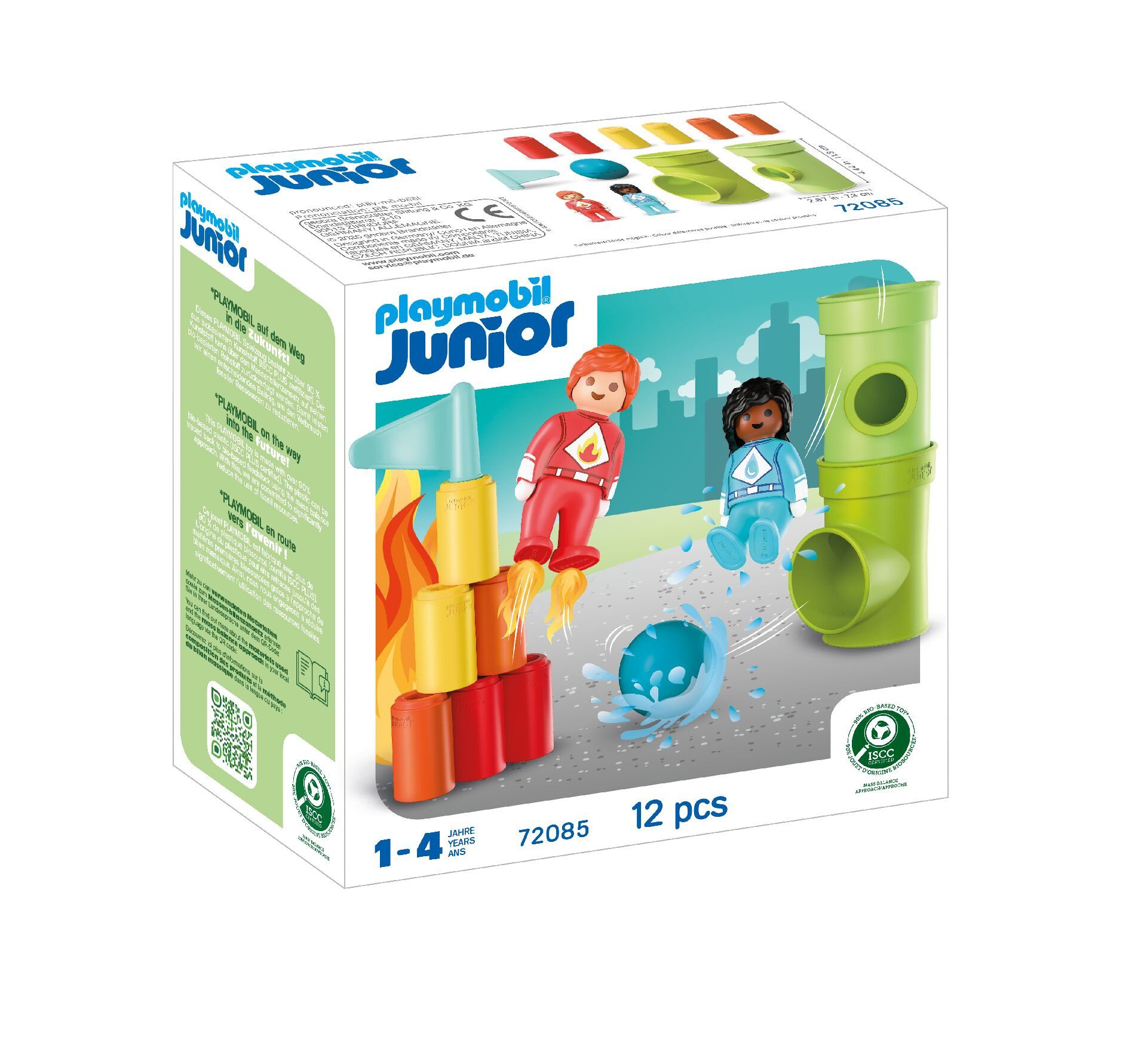 Playmobil® Superhelden-Action (72085), JUNIOR Konstruktions-Spielset, Made in Europe