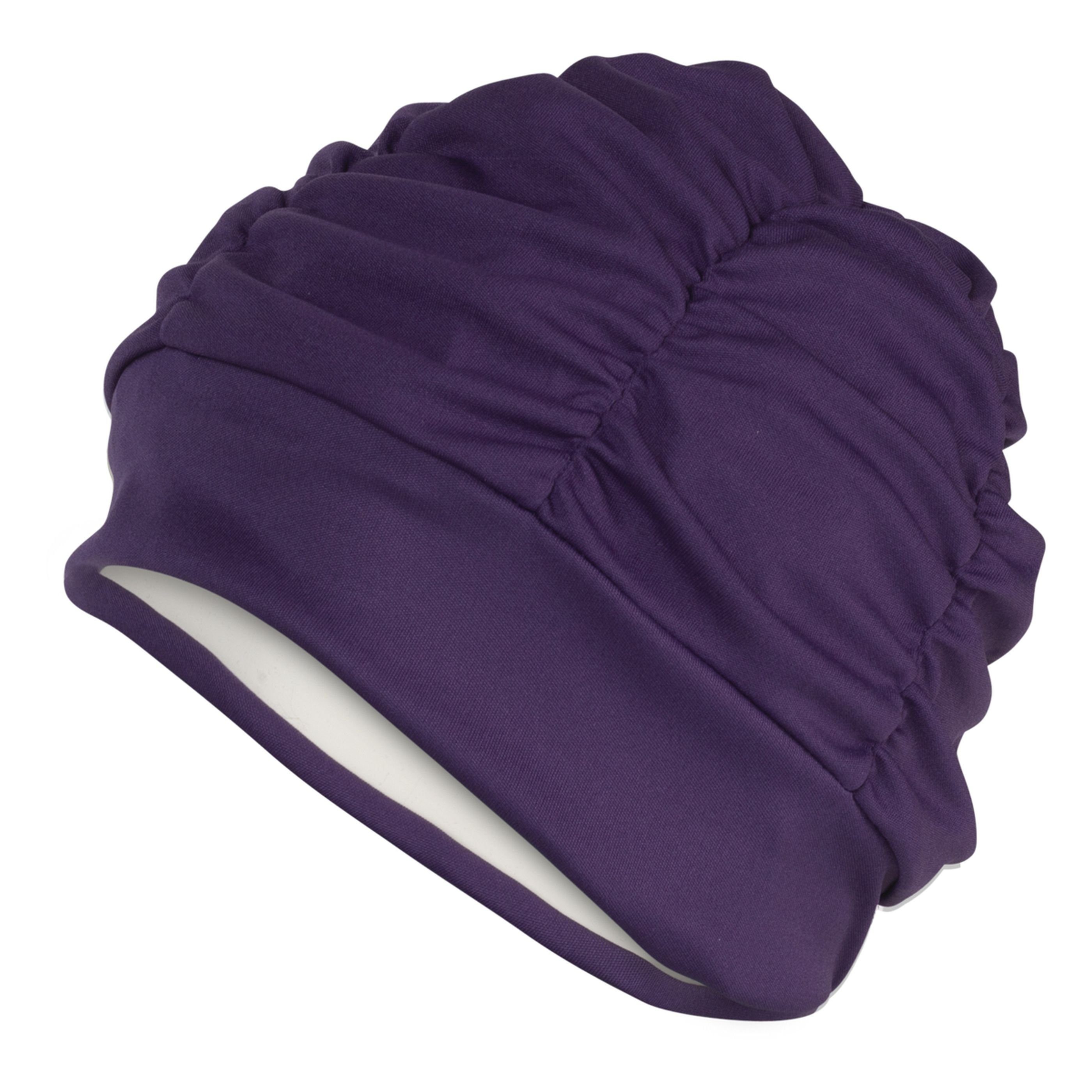 Badekappe Fashy - Badehaube Lila Violett (3403-55) Damen Badekappe Bademütze
