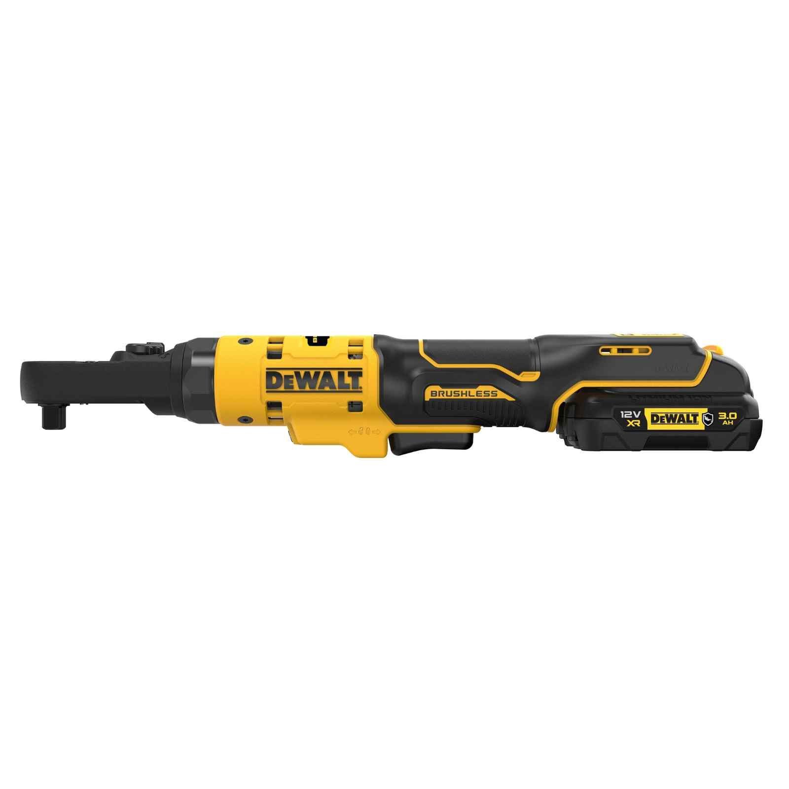 DeWalt Akku-Ratsche DCF500L2G-QW 12V 3Ah, Nm 1 Akku-Ratschenschrauber