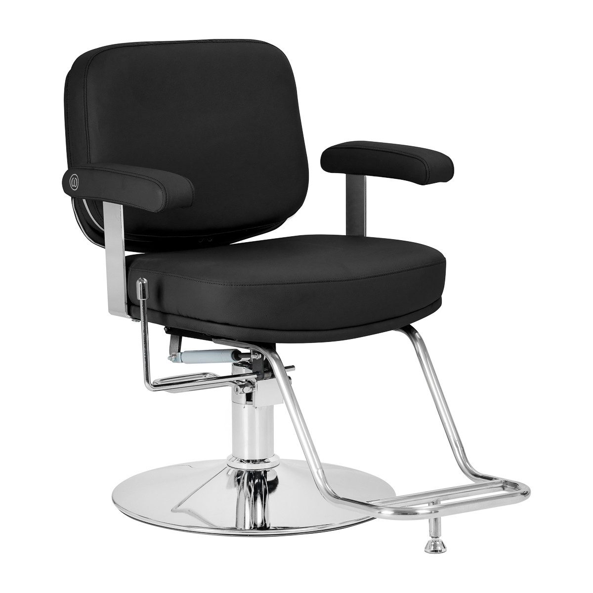 Omega Friseurstuhl Astra Plus schwarz