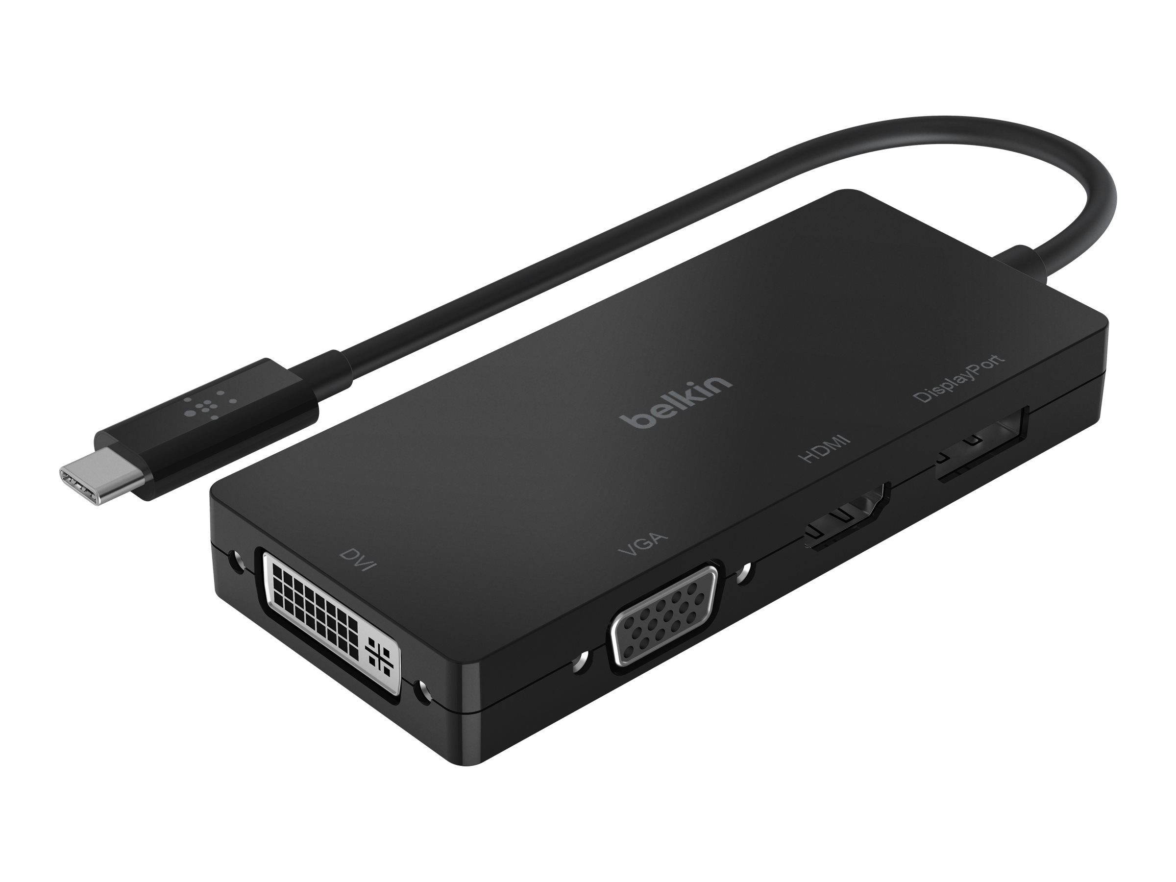 BELKIN USB-C auf HDMI / VGA / DisplayPort-Adapter AVC003btBK HDMI-Kabel