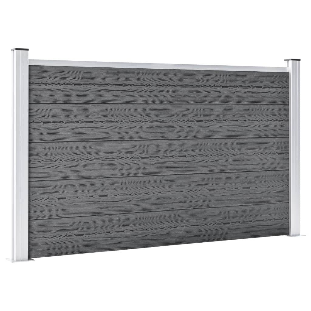 vidaXL Gartenzaun Gartenzaun WPC 699x106 cm günstig online kaufen