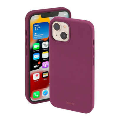Hama Smartphone-Hülle Cover für iPhone 13 für Apple MagSafe Handy Case Finest Feel Pro