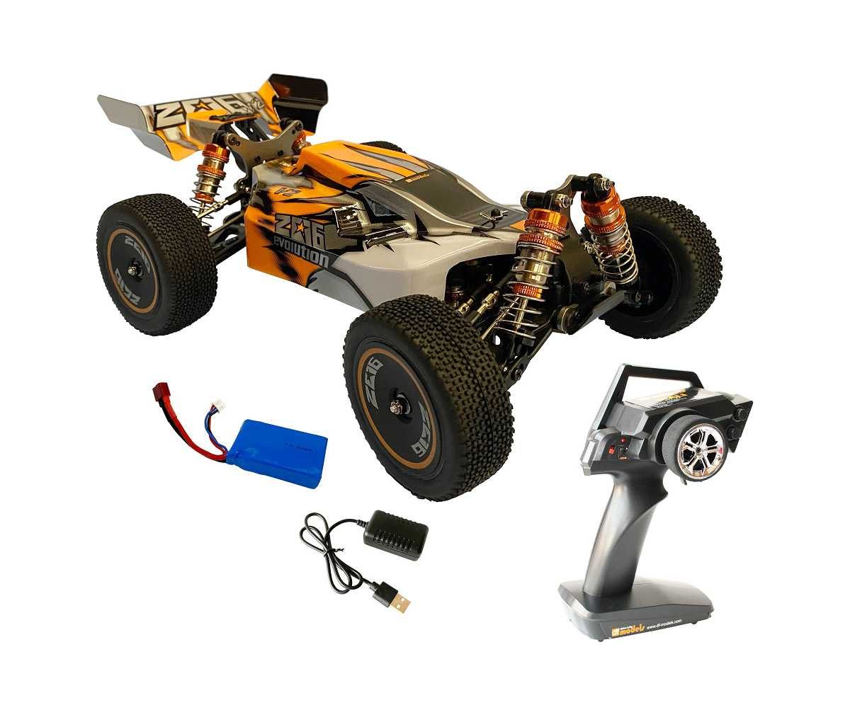 DF-Models RC-Quadrocopter DF RC Buggy Z06-Evolution V2 1:14 RTR