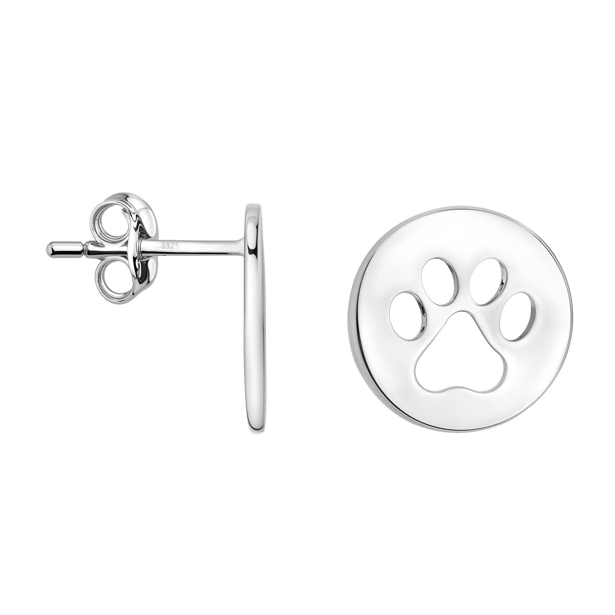 Sofia Milani Paar Ohrstecker Pfote, 925 Silber Damen Schmuck - E1068 günstig online kaufen