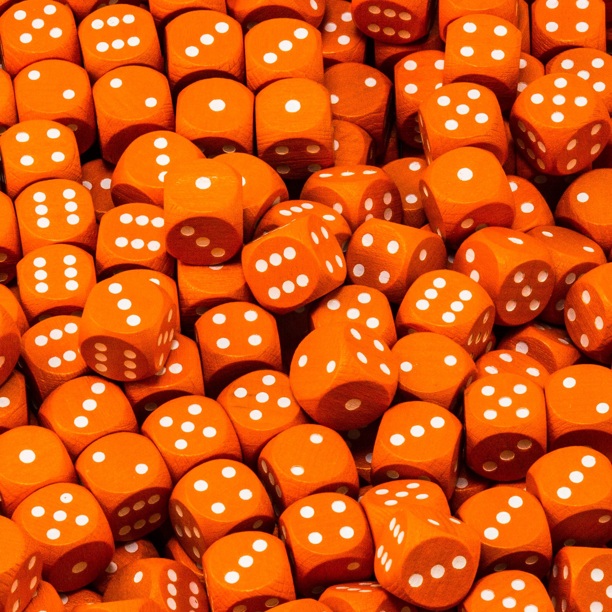 Waldfelsen Spiel – 2-100 Spielwürfel (16 mm) aus Holz, Augenwürfel, Würfel, Würfelset, Spielmaterial, Verschiedene Farben