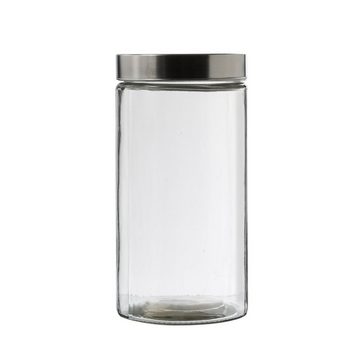 GAUMENKICK Vorratsglas Vorratsdose L Glasbehälter 1,7 Liter Aufbewahrungsglas Vorratsglas 3St, Glas, (3-tlg)
